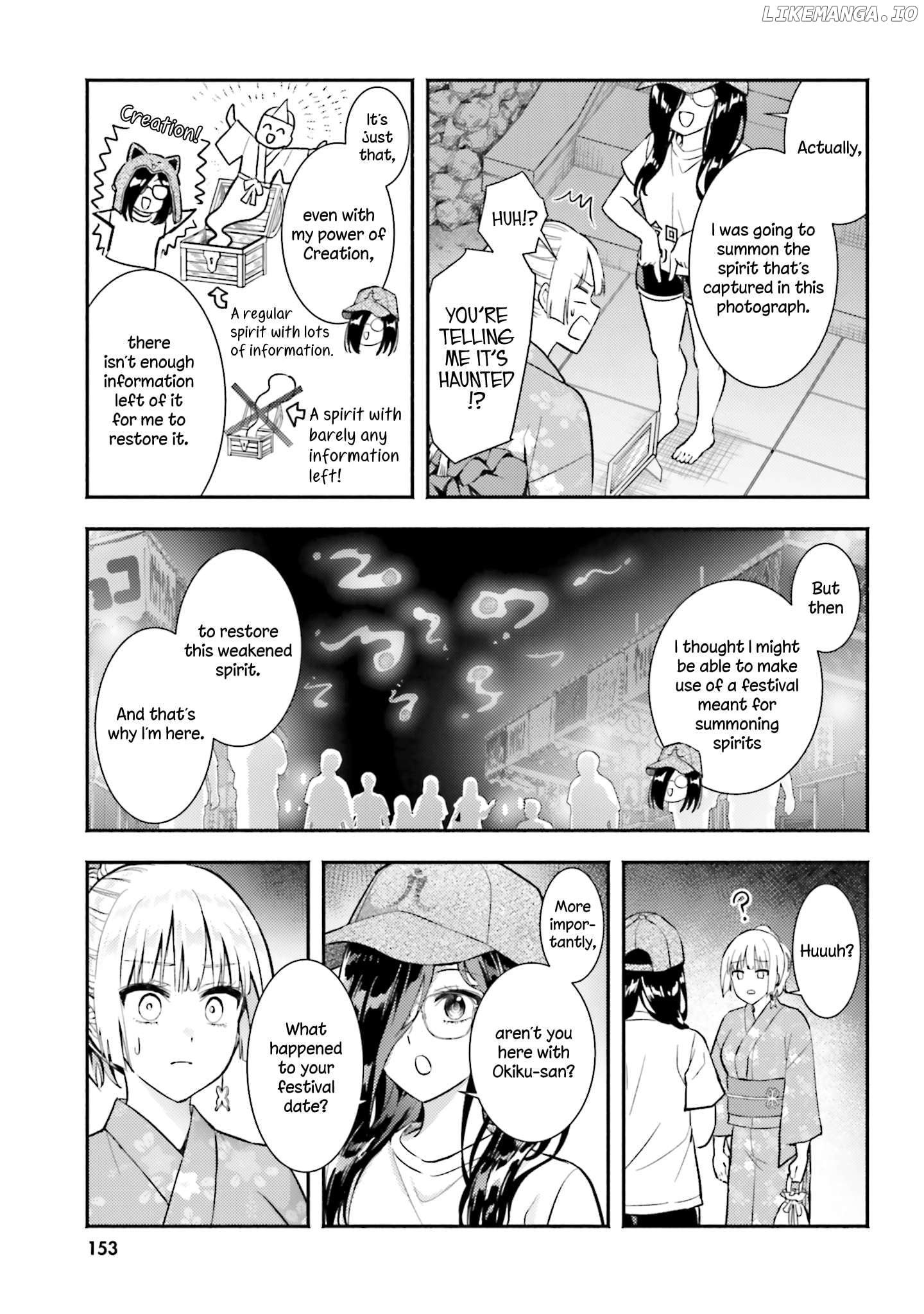 Okiku-San Wa Ichatsukitai Chapter 15 - page 21