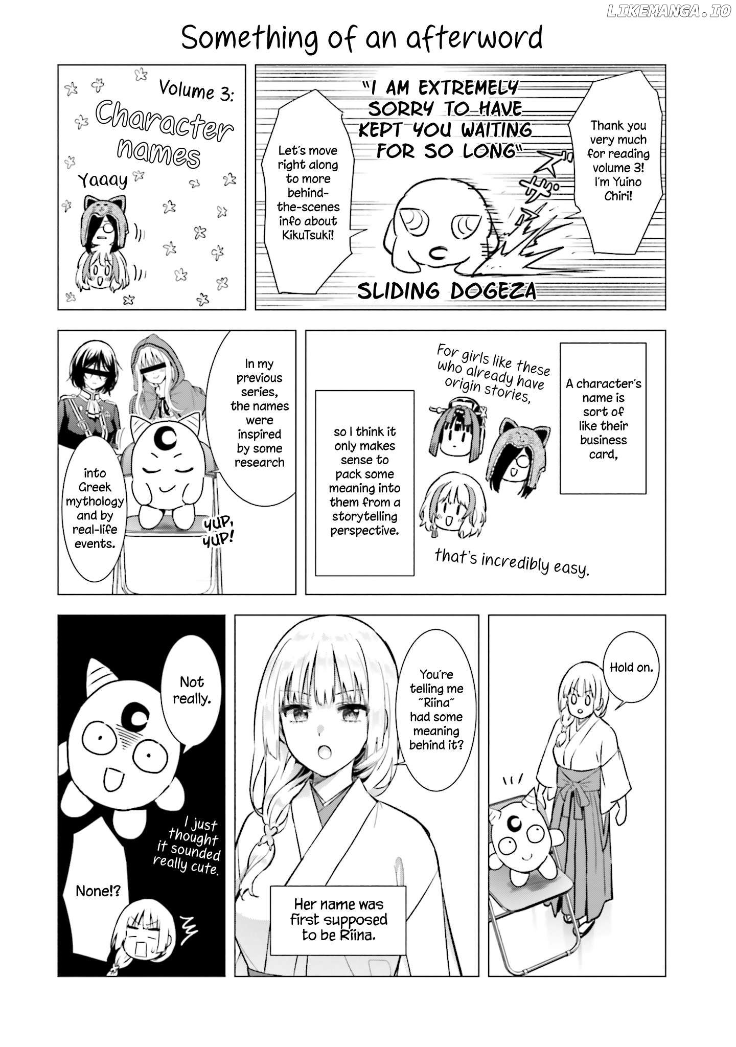 Okiku-San Wa Ichatsukitai Chapter 15.2 - page 4