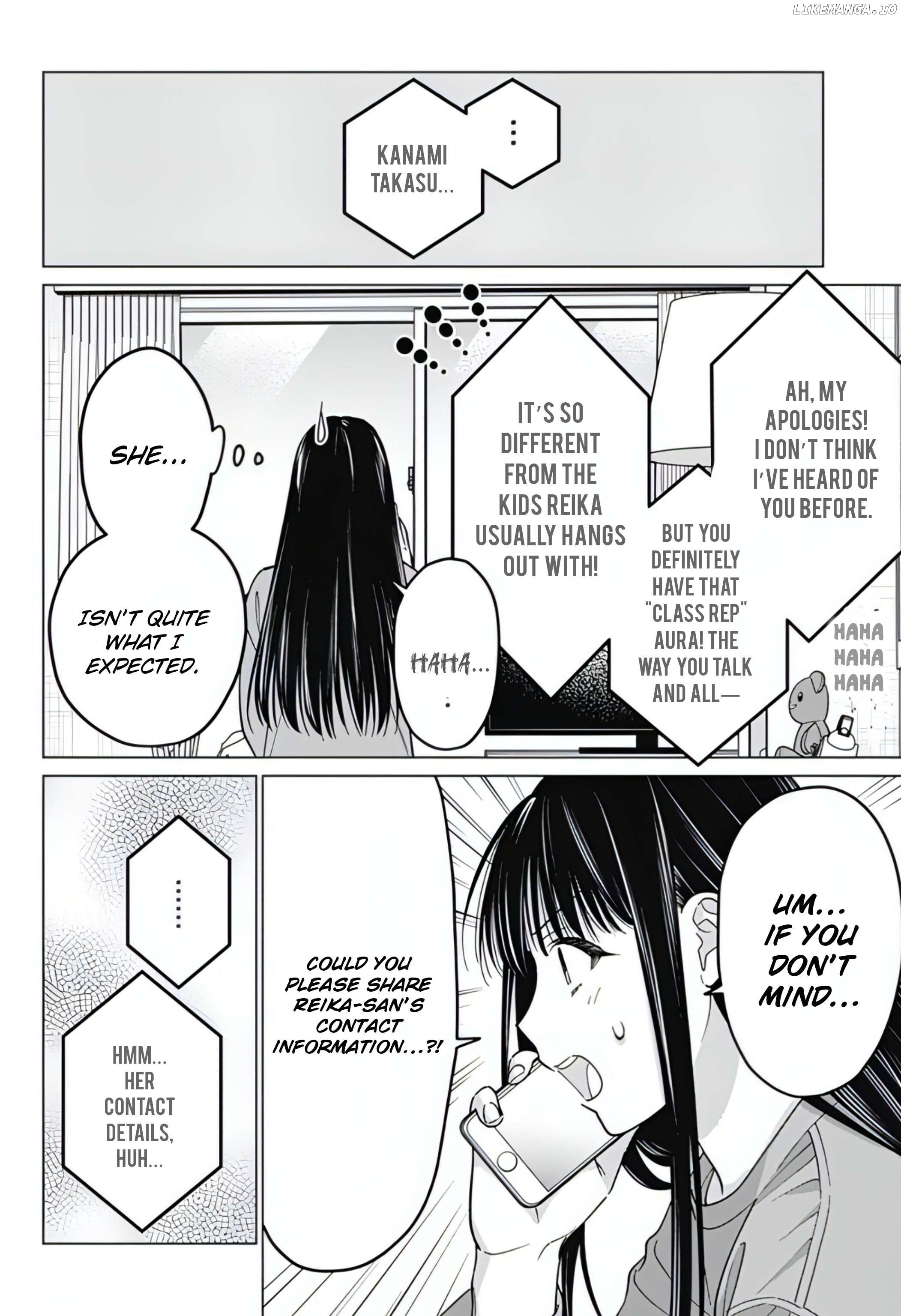 Gal To Iinchou Ga Guuzen Saikai Suru Hanashi Chapter 13 - page 4