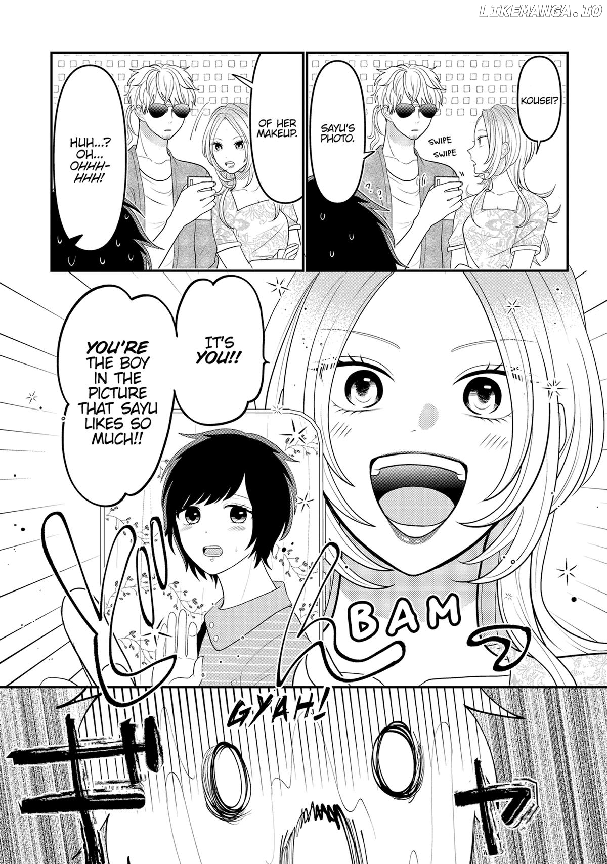 Josou Shite Mendoukusai Koto ni Natteru Nekura to Yankee no Ryou Kataomoi Chapter 100.5 - page 11