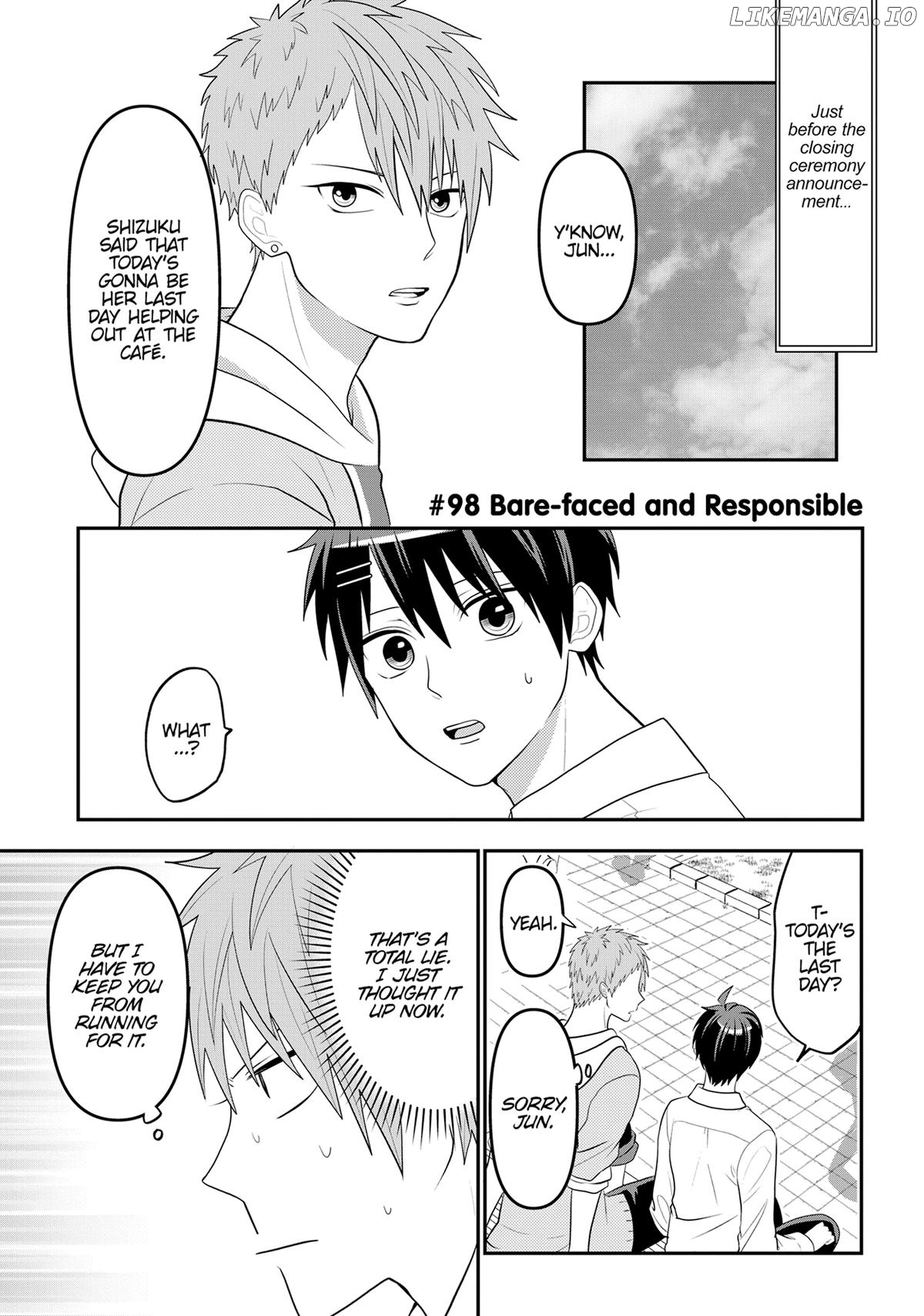 Josou Shite Mendoukusai Koto ni Natteru Nekura to Yankee no Ryou Kataomoi Chapter 98 - page 1