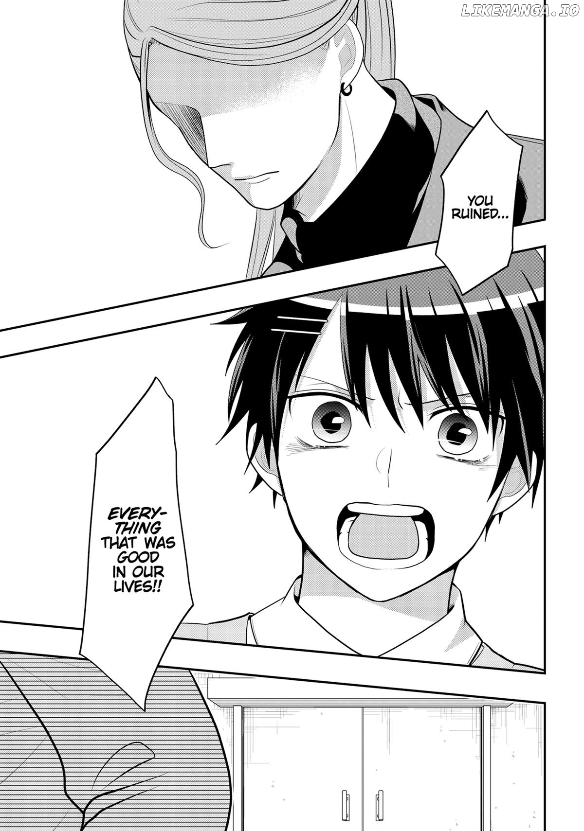 Josou Shite Mendoukusai Koto ni Natteru Nekura to Yankee no Ryou Kataomoi Chapter 99 - page 11