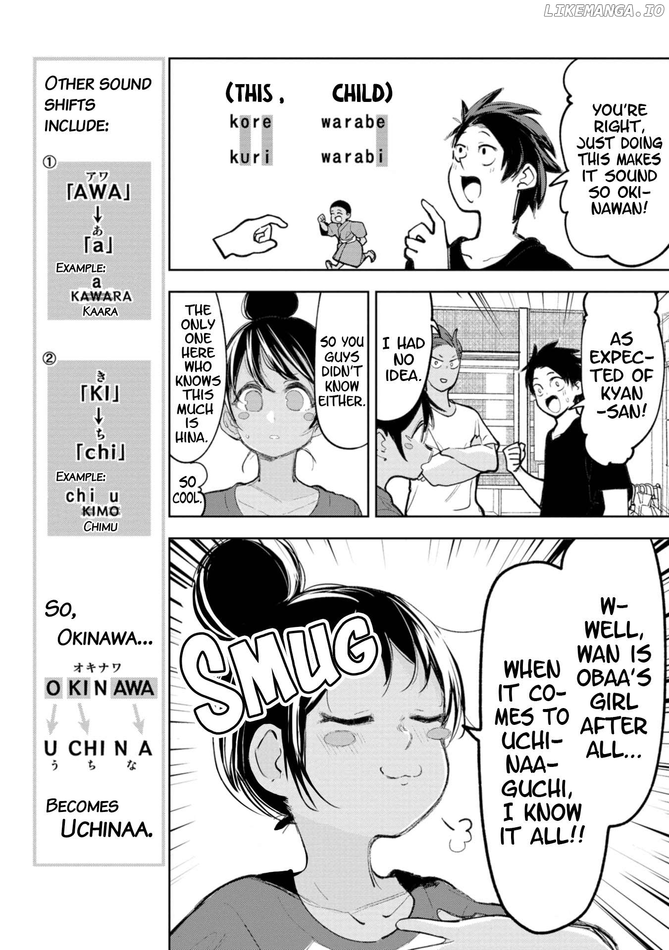 Okinawa de Suki ni Natta Ko ga Hougen Sugite Tsura Sugiru Chapter 27 - page 4