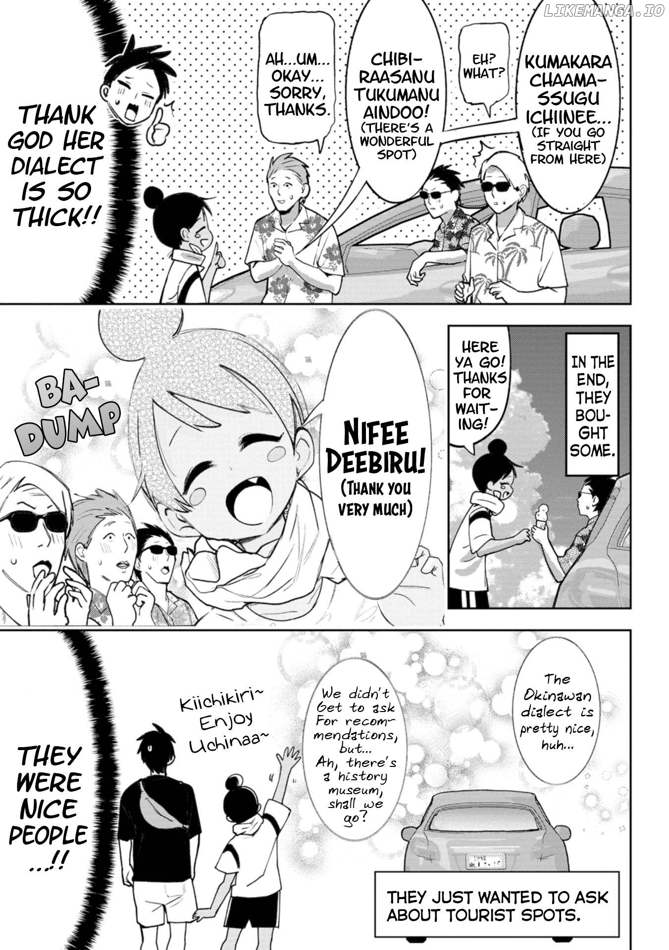 Okinawa de Suki ni Natta Ko ga Hougen Sugite Tsura Sugiru Chapter 30 - page 5