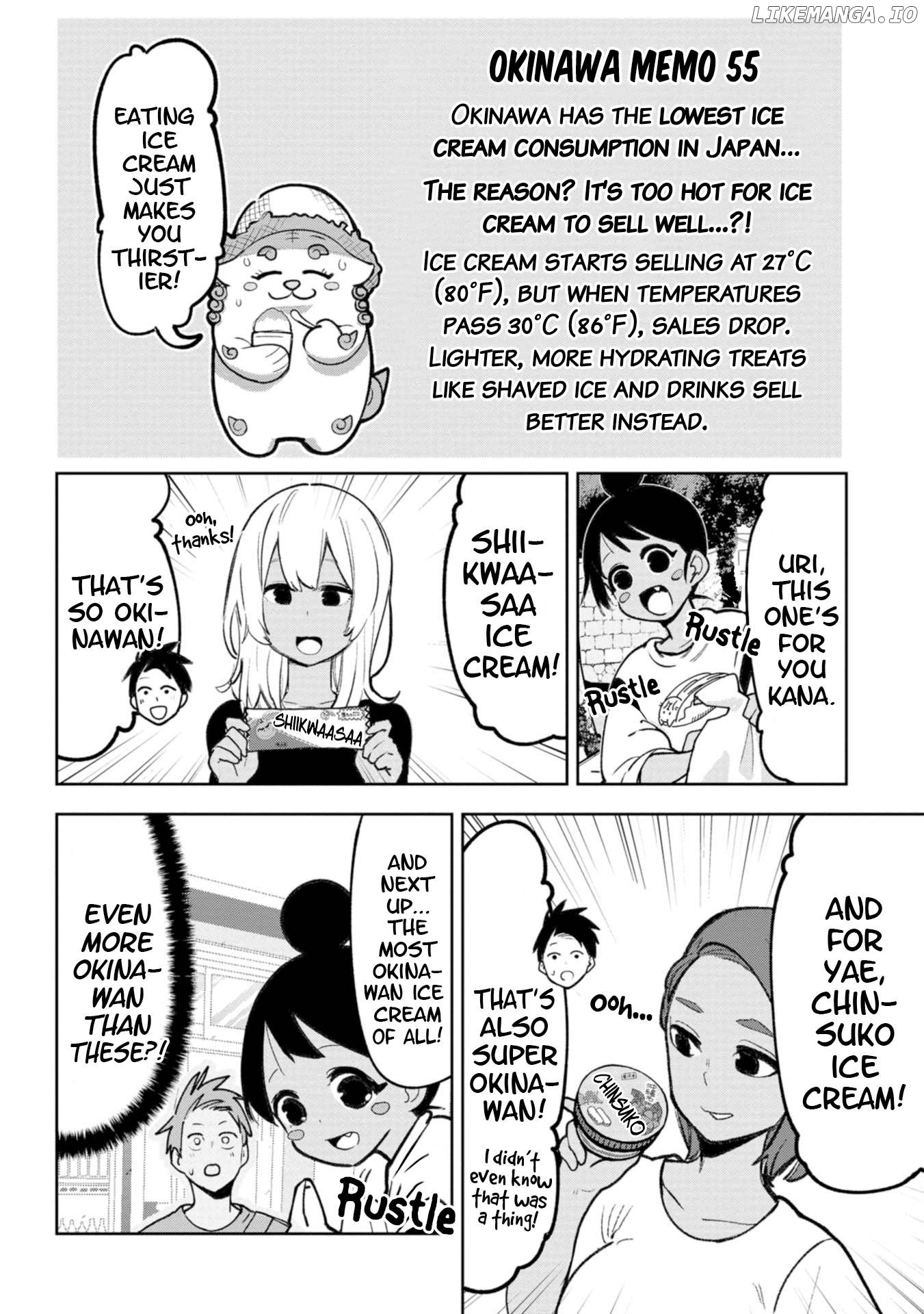 Okinawa de Suki ni Natta Ko ga Hougen Sugite Tsura Sugiru Chapter 30 - page 8