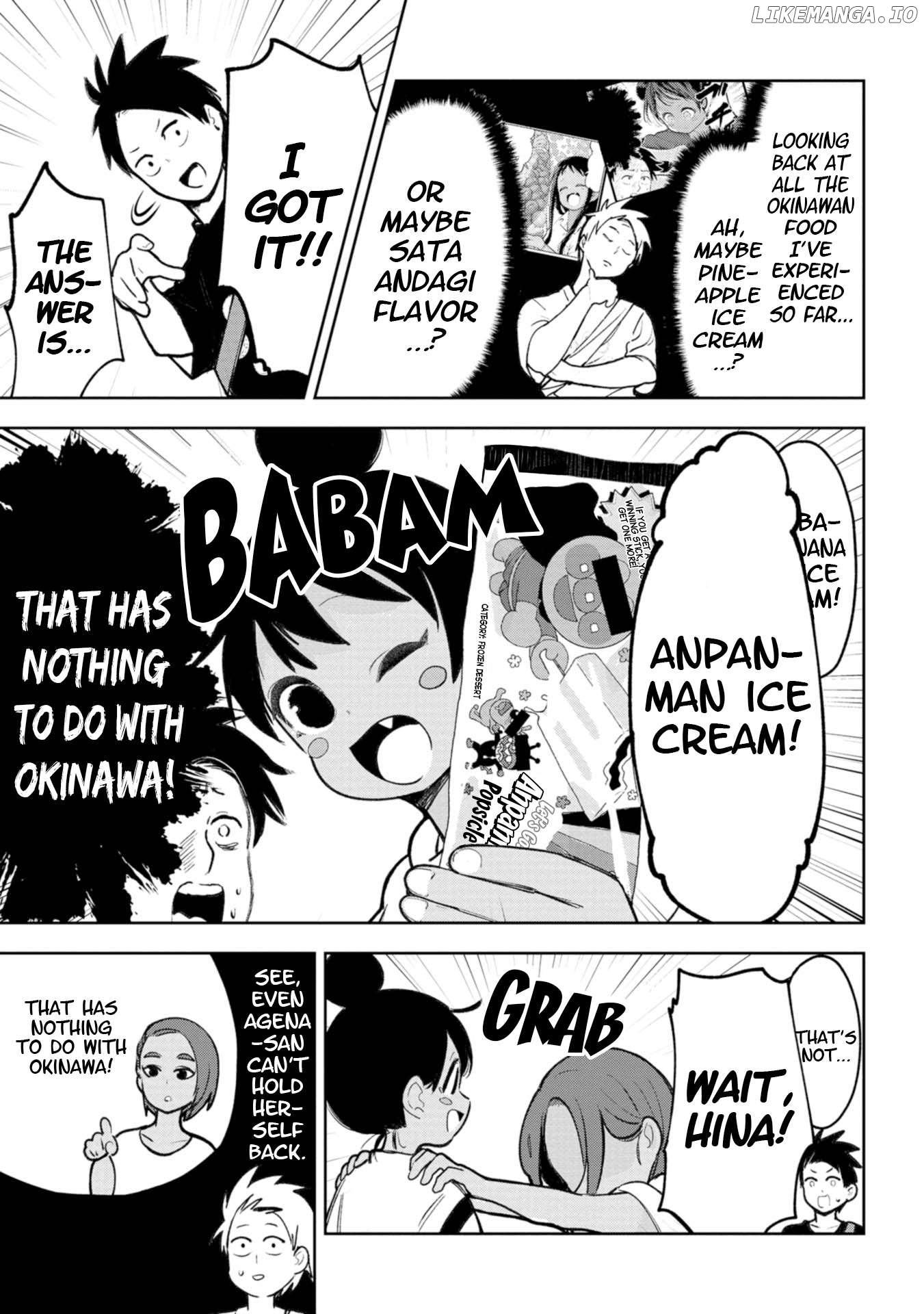 Okinawa de Suki ni Natta Ko ga Hougen Sugite Tsura Sugiru Chapter 30 - page 9