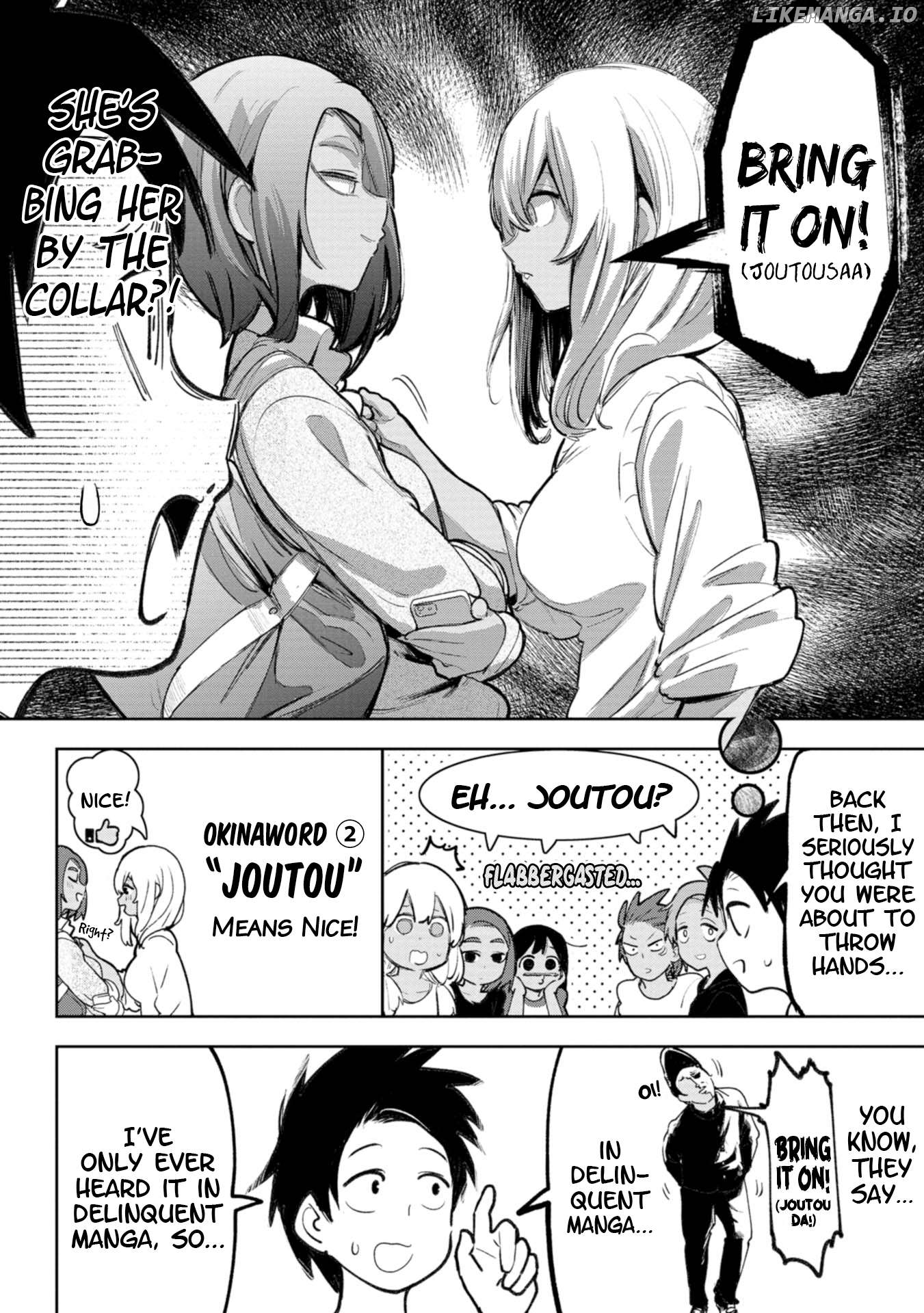 Okinawa de Suki ni Natta Ko ga Hougen Sugite Tsura Sugiru Chapter 31 - page 3