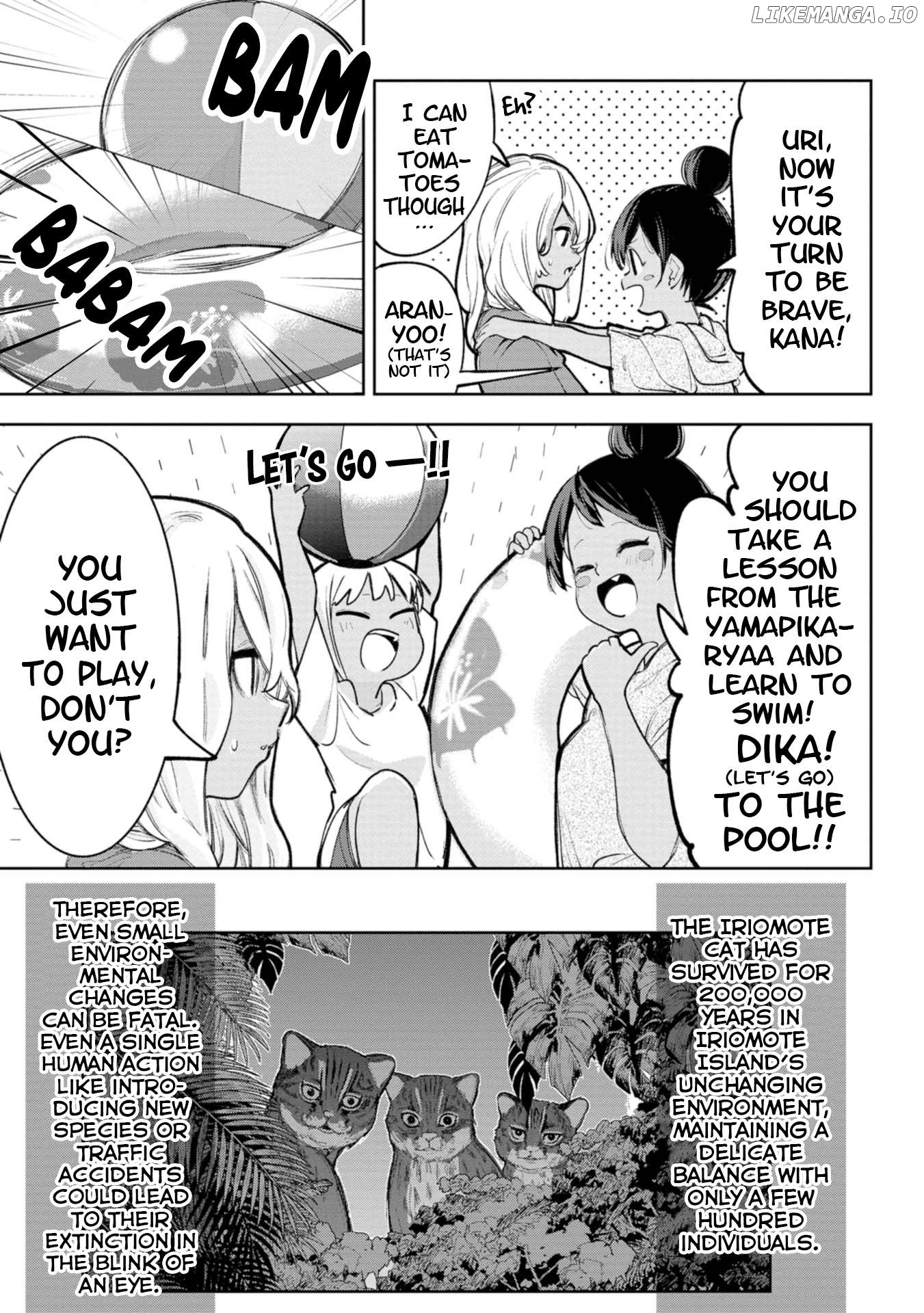 Okinawa de Suki ni Natta Ko ga Hougen Sugite Tsura Sugiru Chapter 32 - page 8