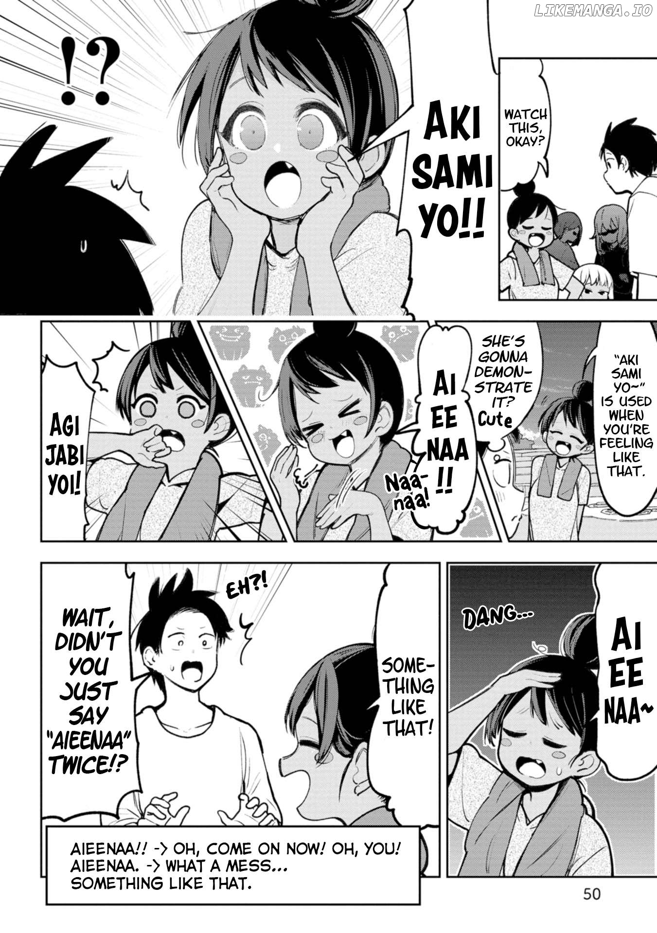 Okinawa de Suki ni Natta Ko ga Hougen Sugite Tsura Sugiru Chapter 33 - page 3