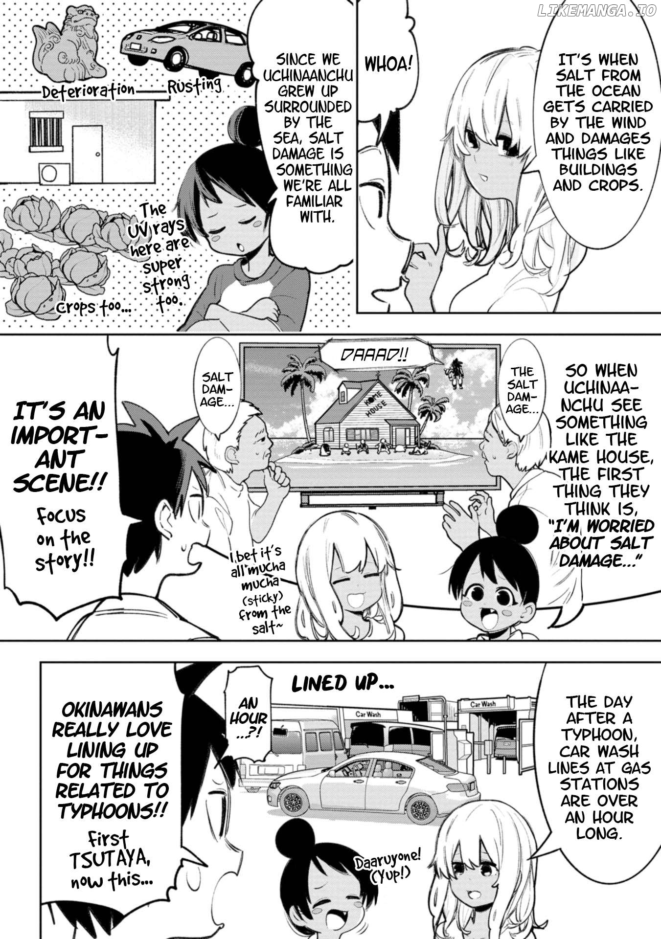 Okinawa de Suki ni Natta Ko ga Hougen Sugite Tsura Sugiru Chapter 34 - page 2