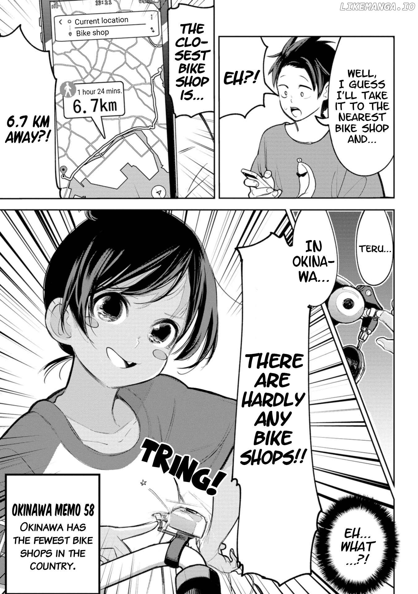 Okinawa de Suki ni Natta Ko ga Hougen Sugite Tsura Sugiru Chapter 34 - page 3