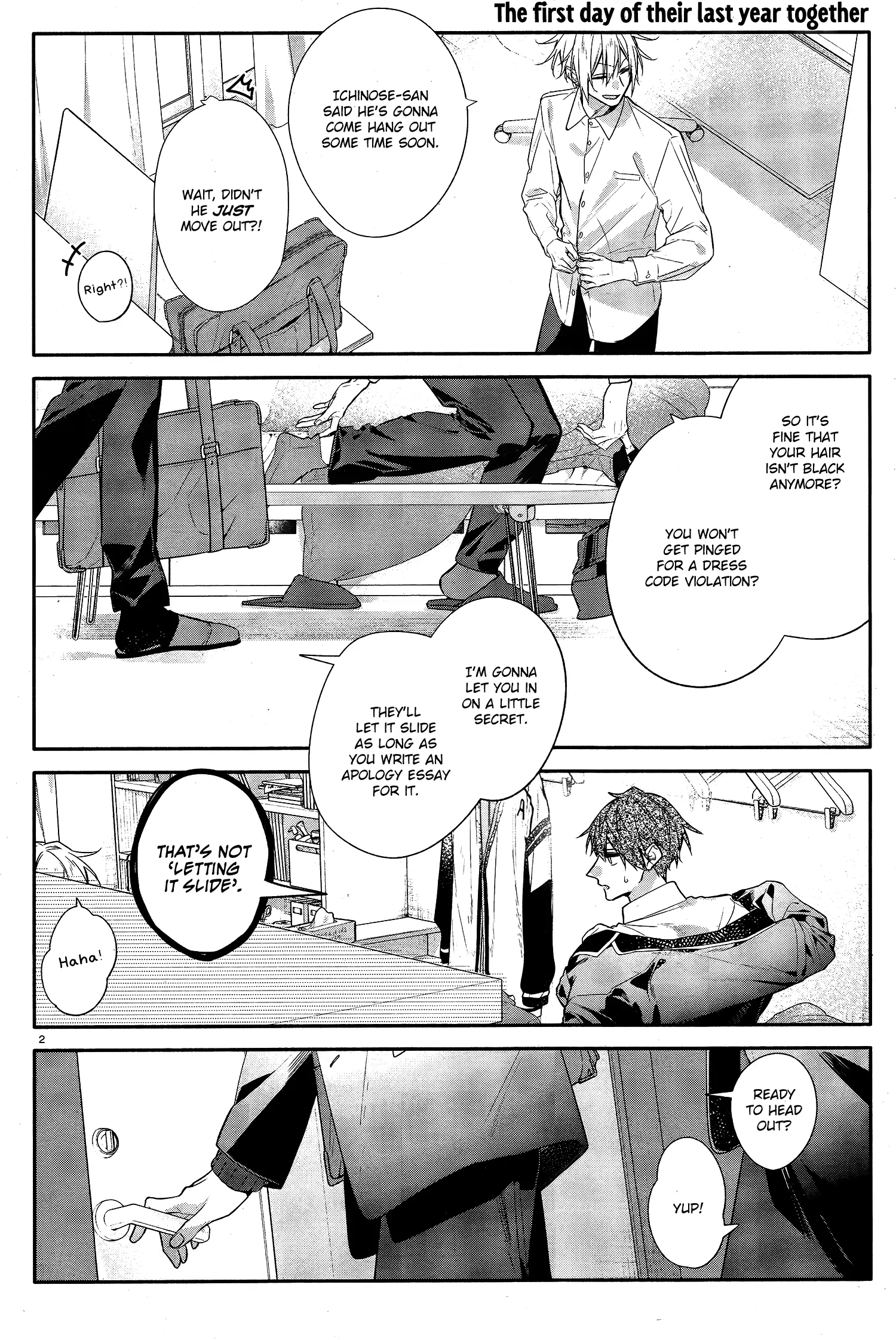 Hirano to Kagiura Chapter 26 - page 3