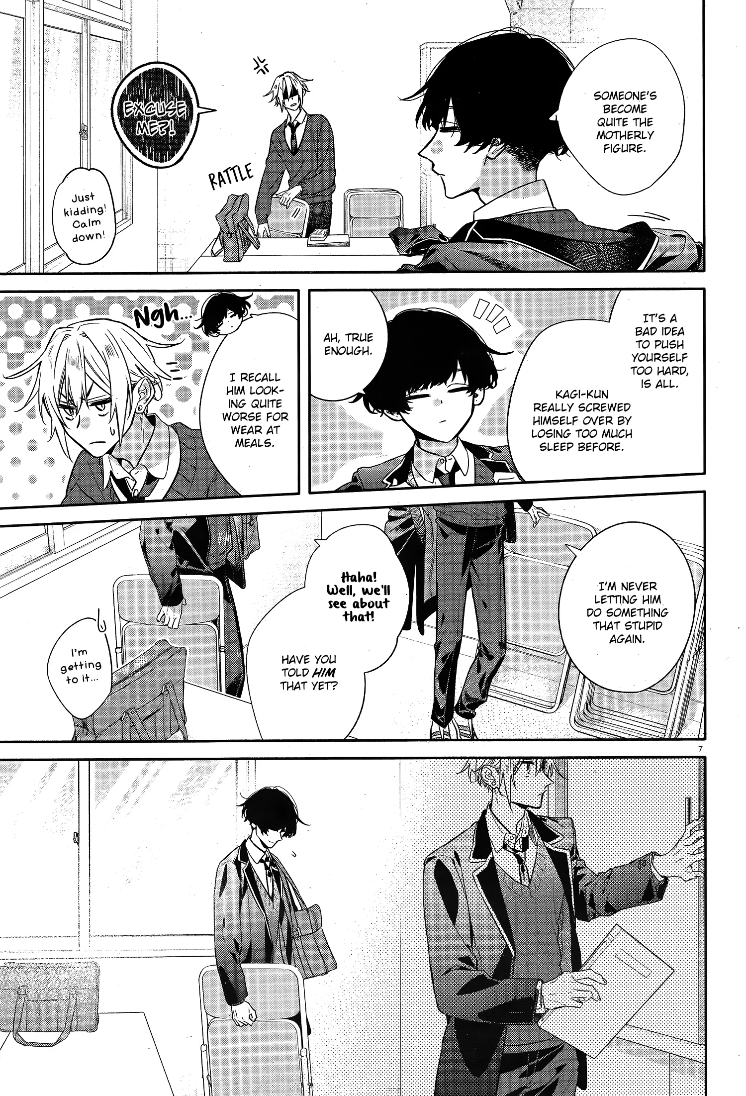 Hirano to Kagiura Chapter 26 - page 8