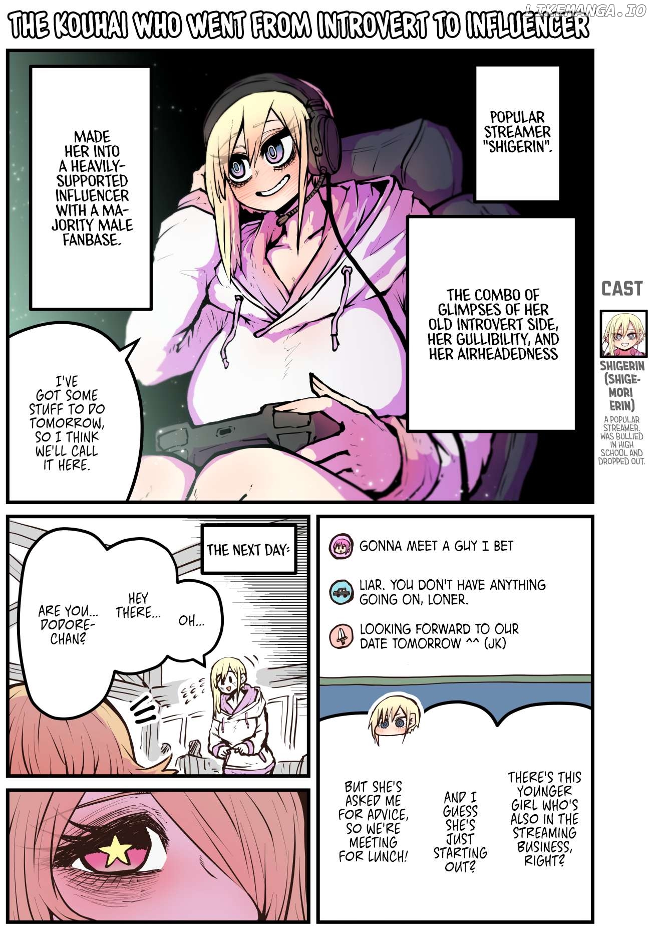 The Kouhai Who Went From Introvert To Influencer Chapter 19 - page 1