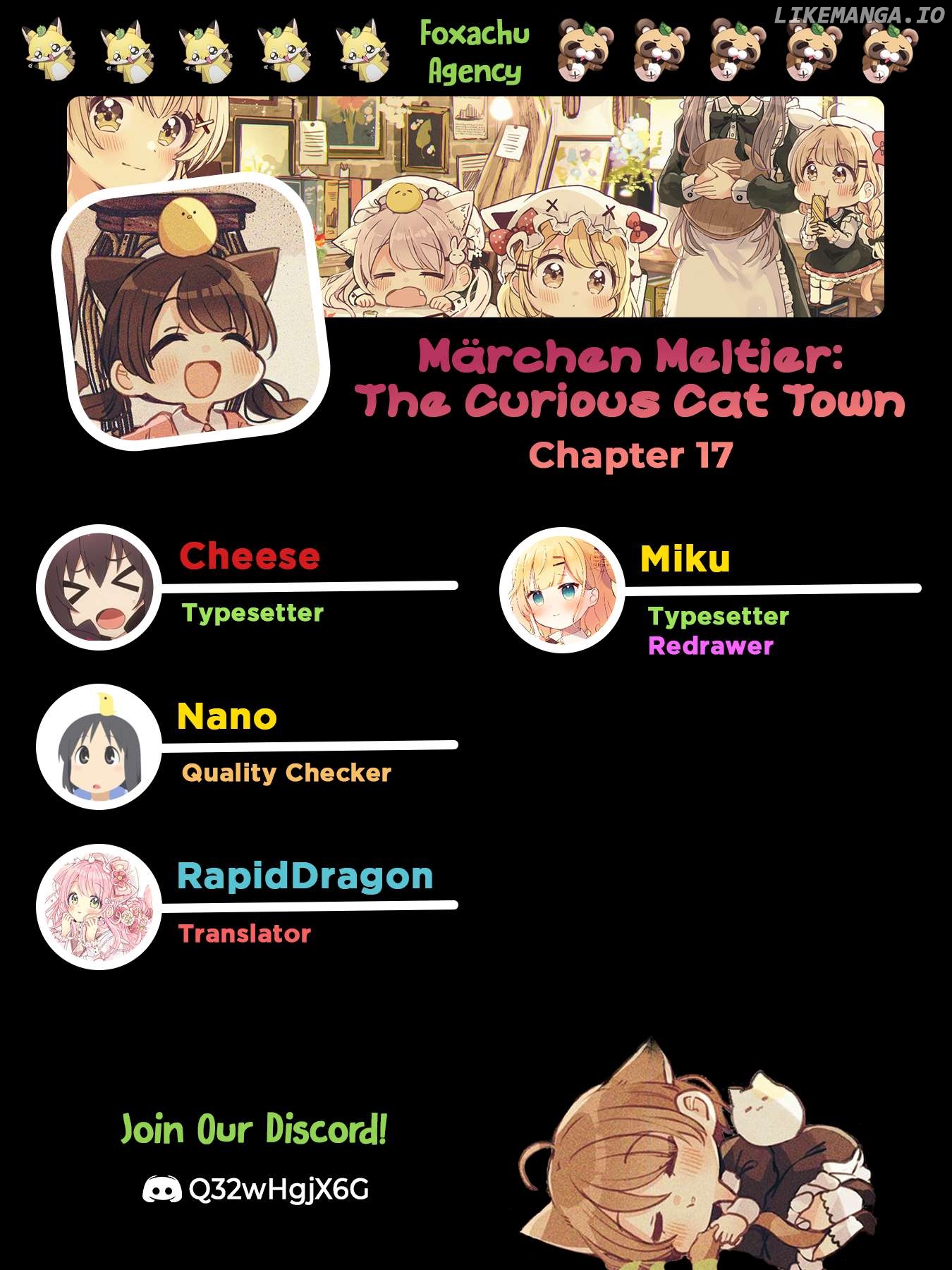 Fushigi Na Neko No Machi Meltier Chapter 17 - page 1