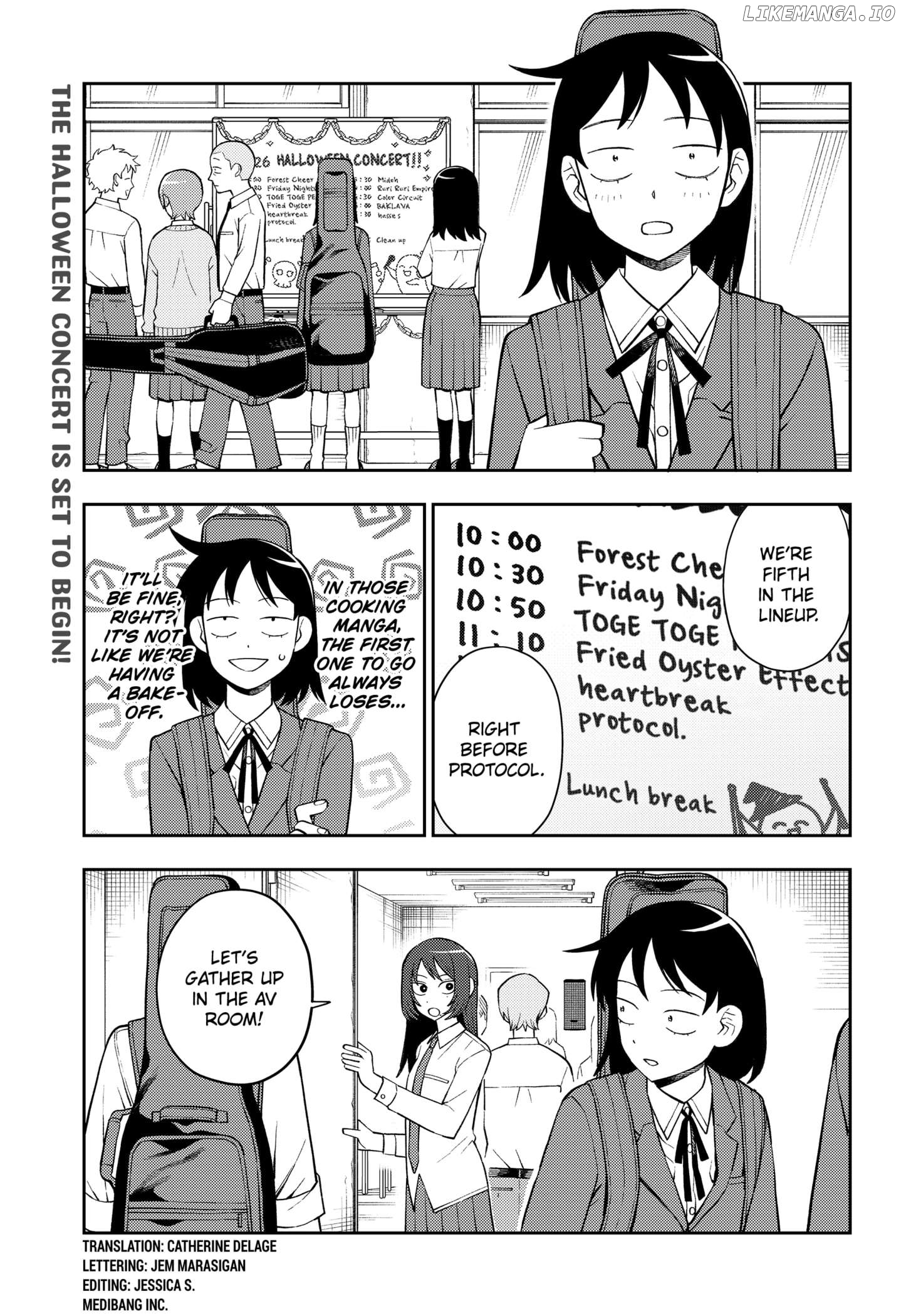 Girl meets Rock! Chapter 57 - page 2