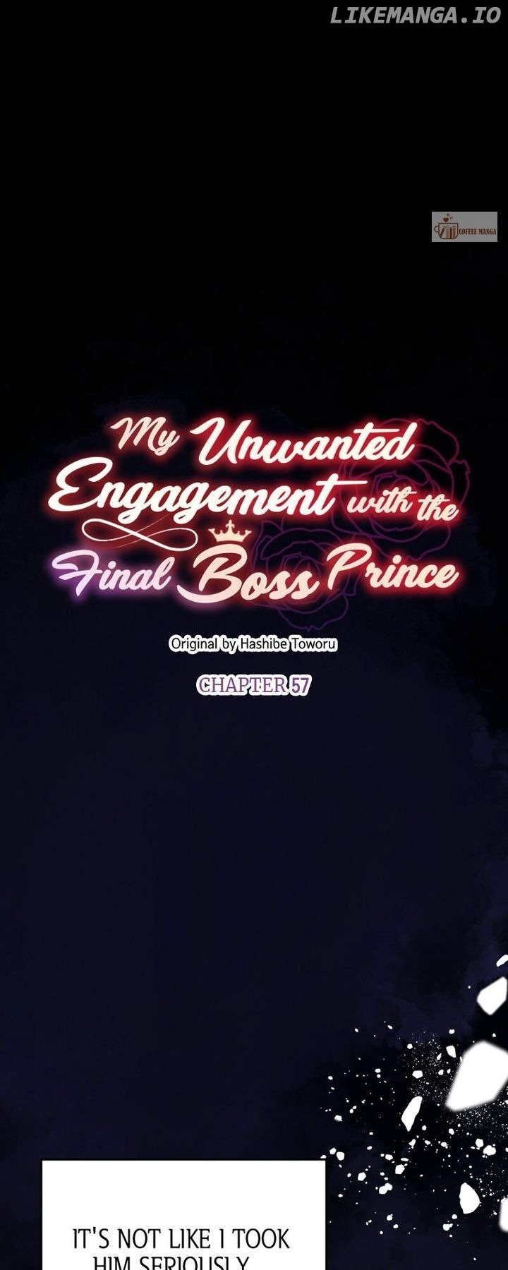 My Unwanted Engagement with the Final Boss Prince Chapter 57 - page 1