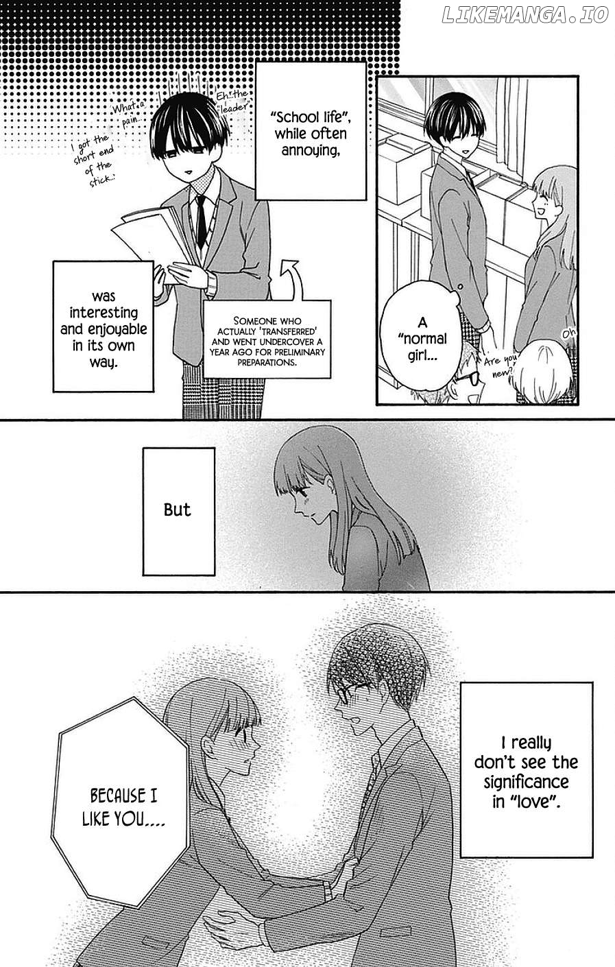 God is Telling Me to Fall in Love Chapter 30.5 - page 5