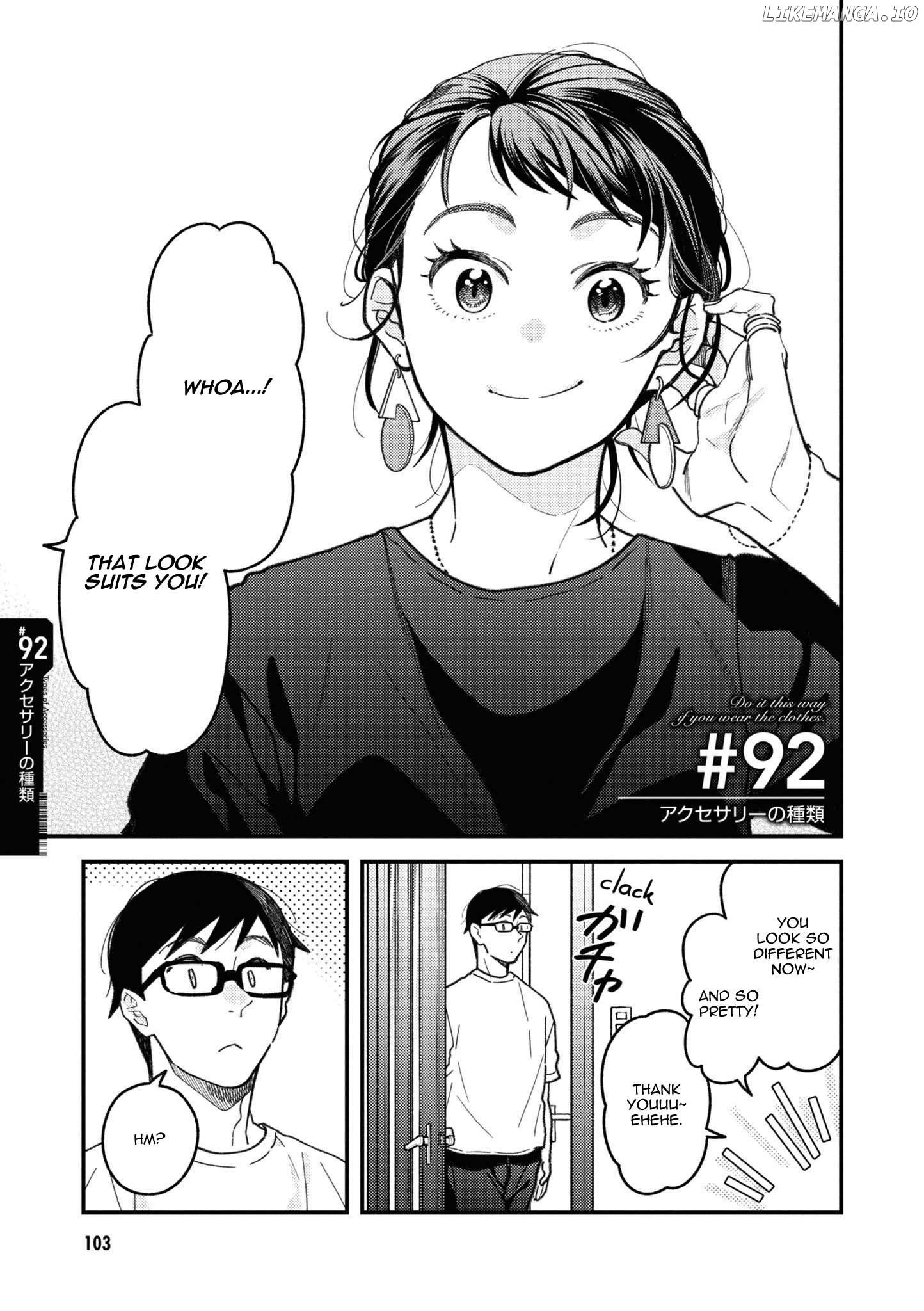 If You’re Gonna Dress Up, Do It Like This Chapter 92 - page 1