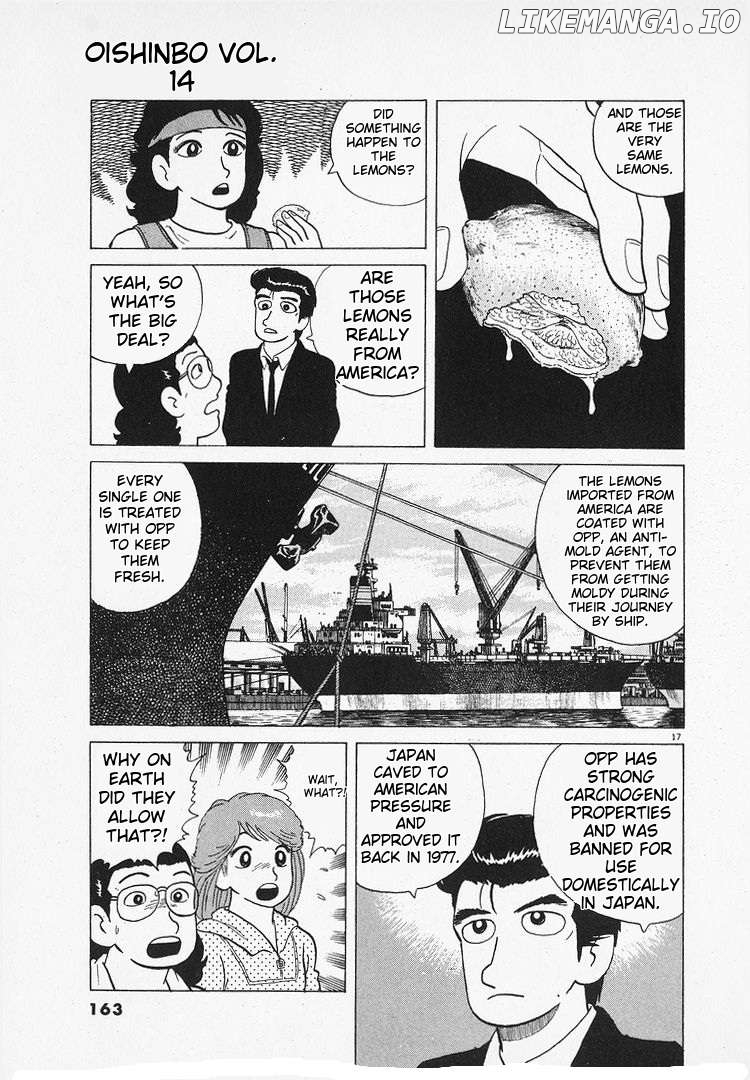 Oishinbo - Manga Chapter 129 - page 17