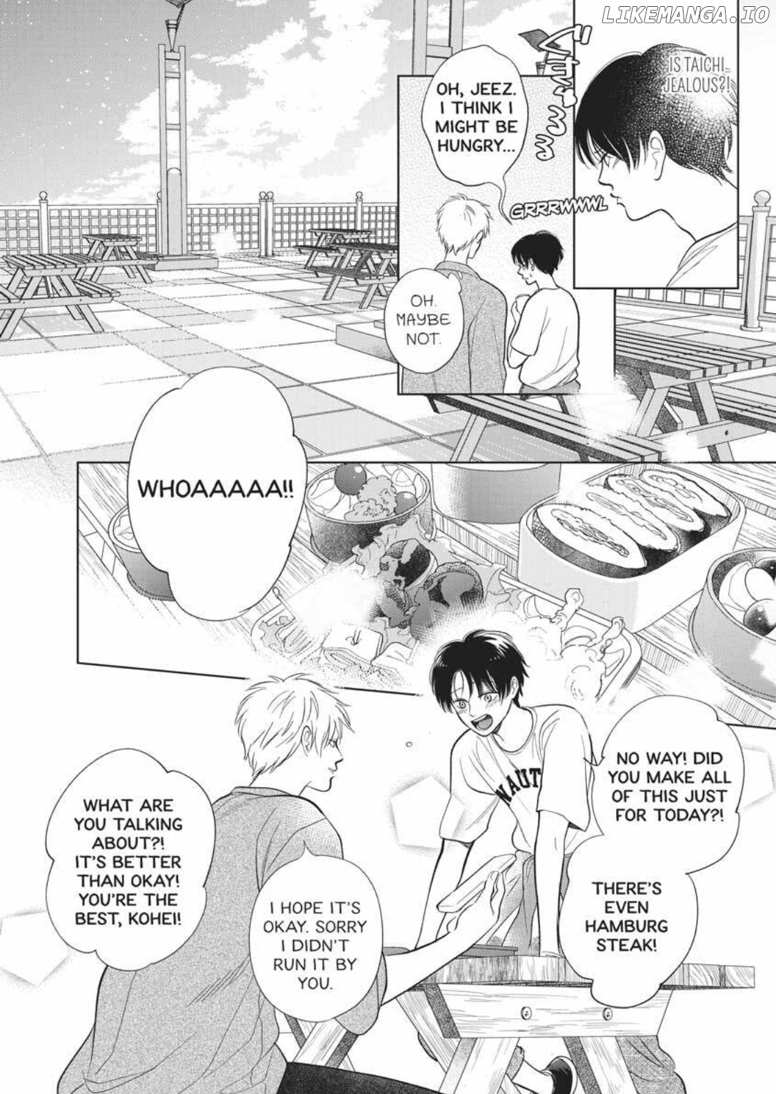 Hidamari ga Kikoeru Chapter 40 - page 14