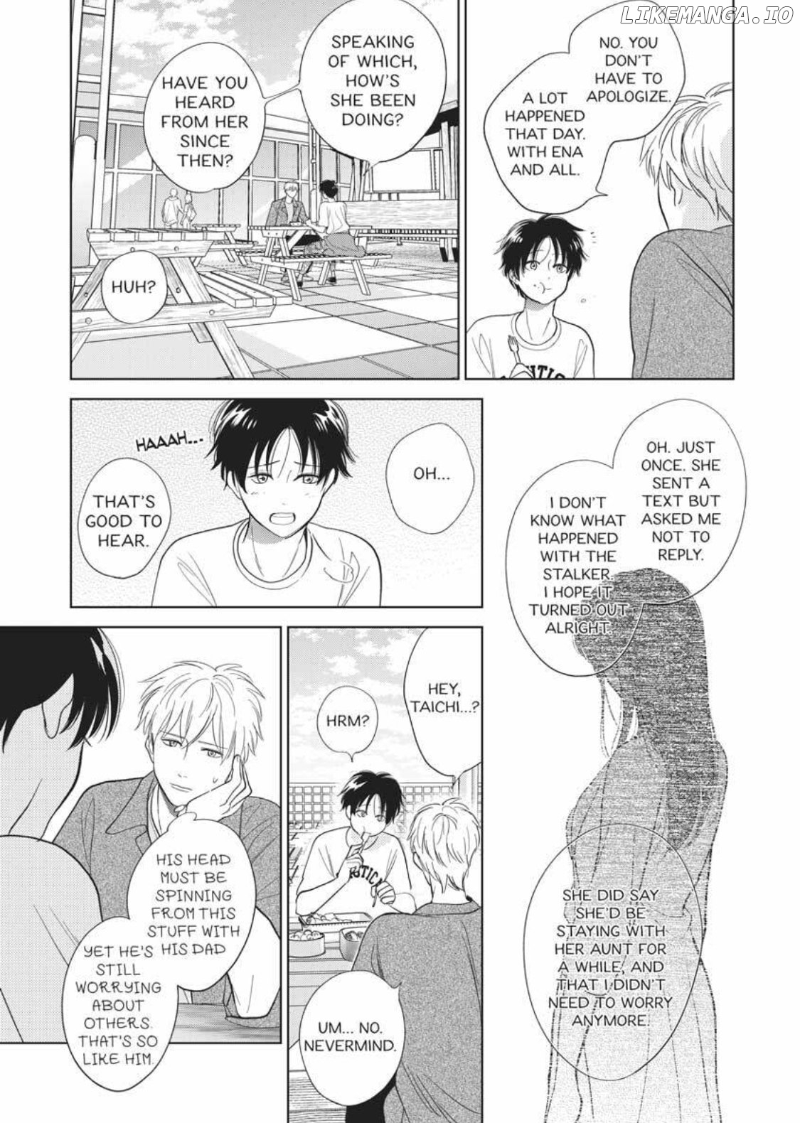 Hidamari ga Kikoeru Chapter 40 - page 17