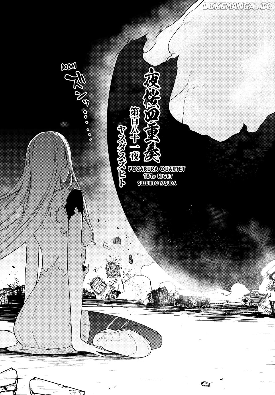 Yozakura Quartet Chapter 181.1 - page 2