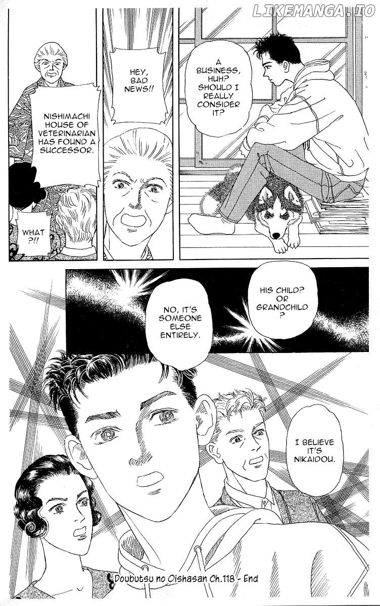 Doubutsu no Oishasan Chapter 118 - page 18