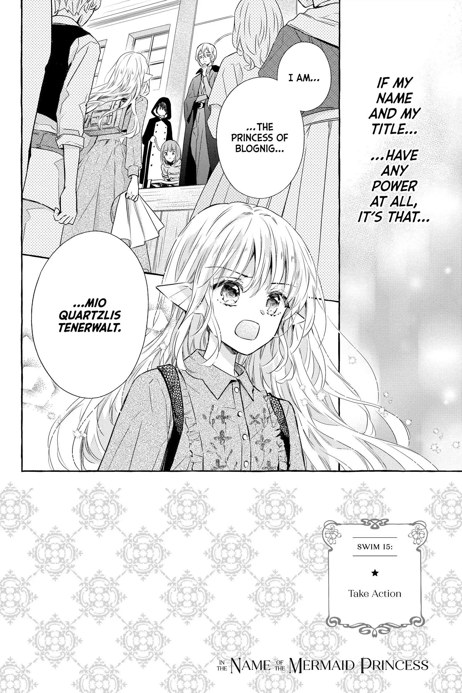 In the Name of the Mermaid Princess Chapter 15 - page 1