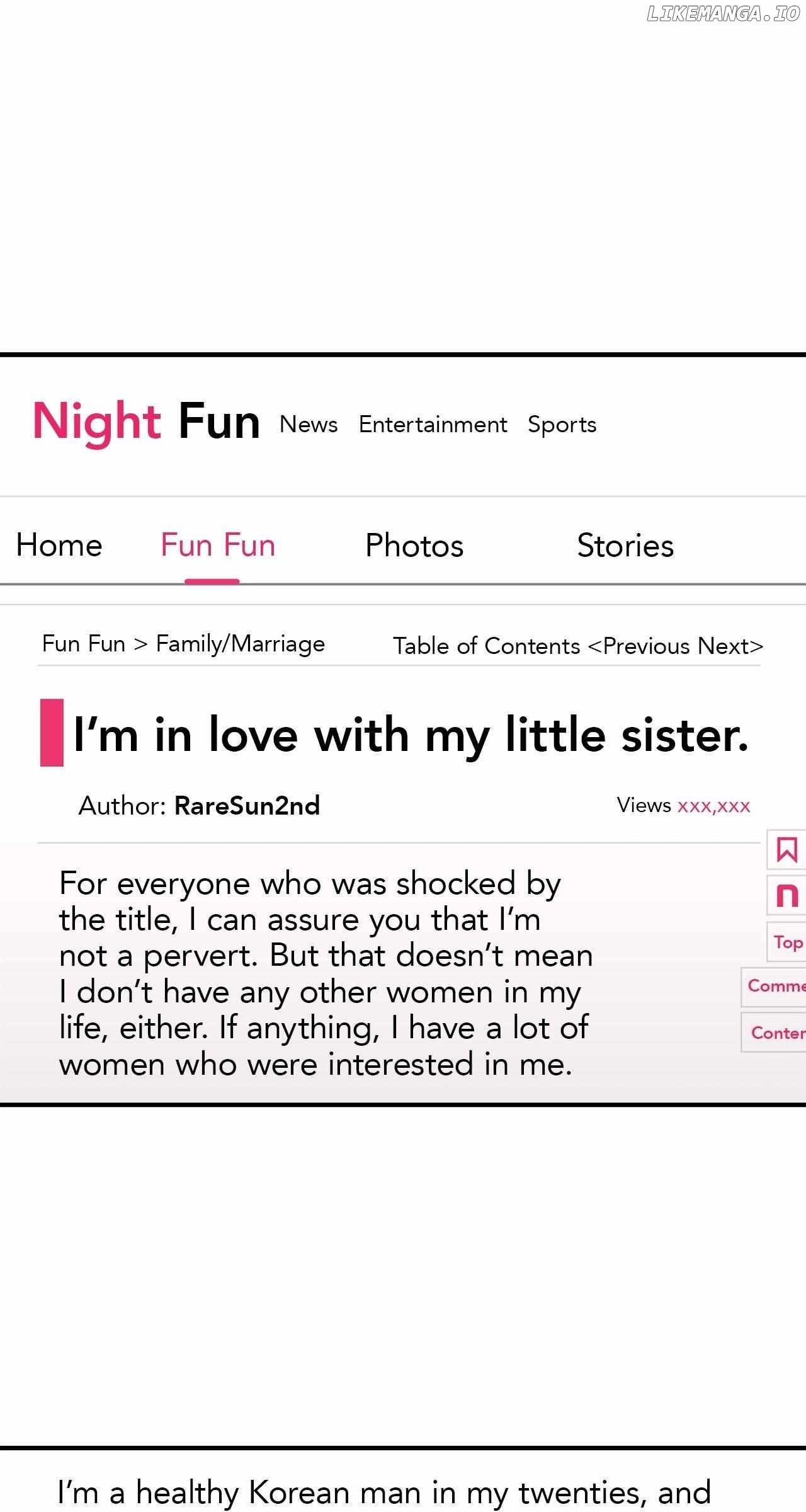 My Younger Sister Chooses Me Tonight Chapter 10 - page 2