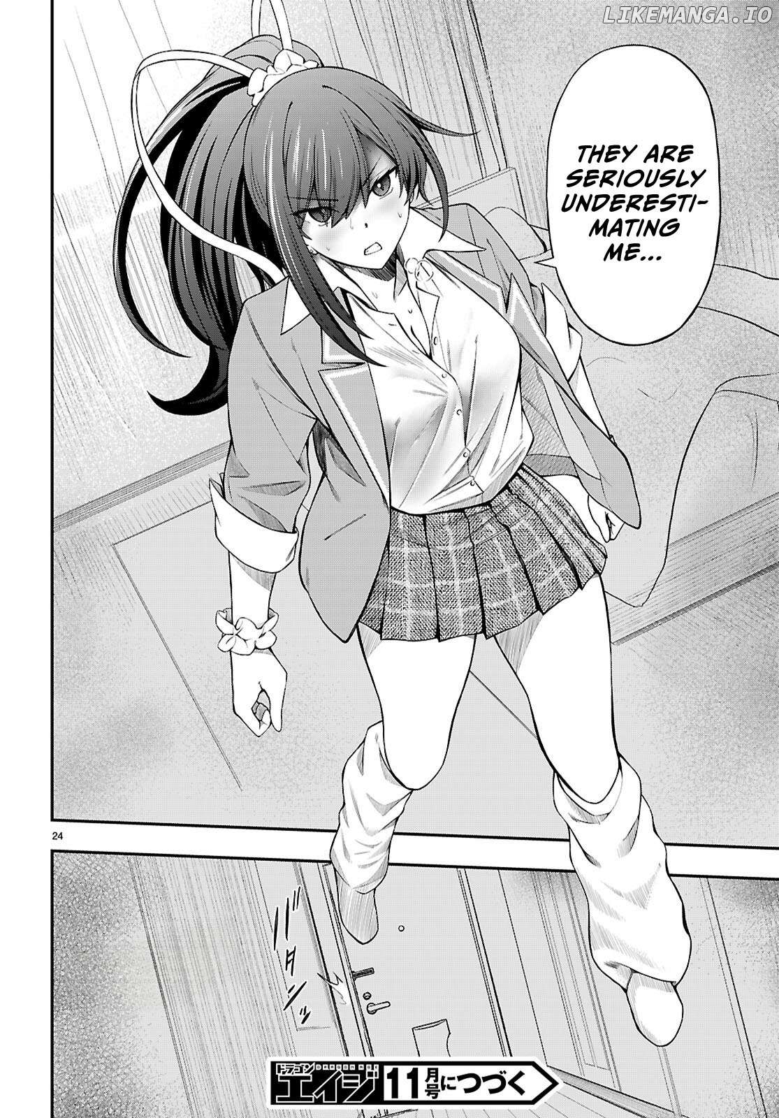Houkago wa Kenka Saikyou no Gyaru ni Tsurekomareru Seikatsu Kanojo-tachi ni Sukarete, Boku mo Saikyou ni!? Chapter 8 - page 23