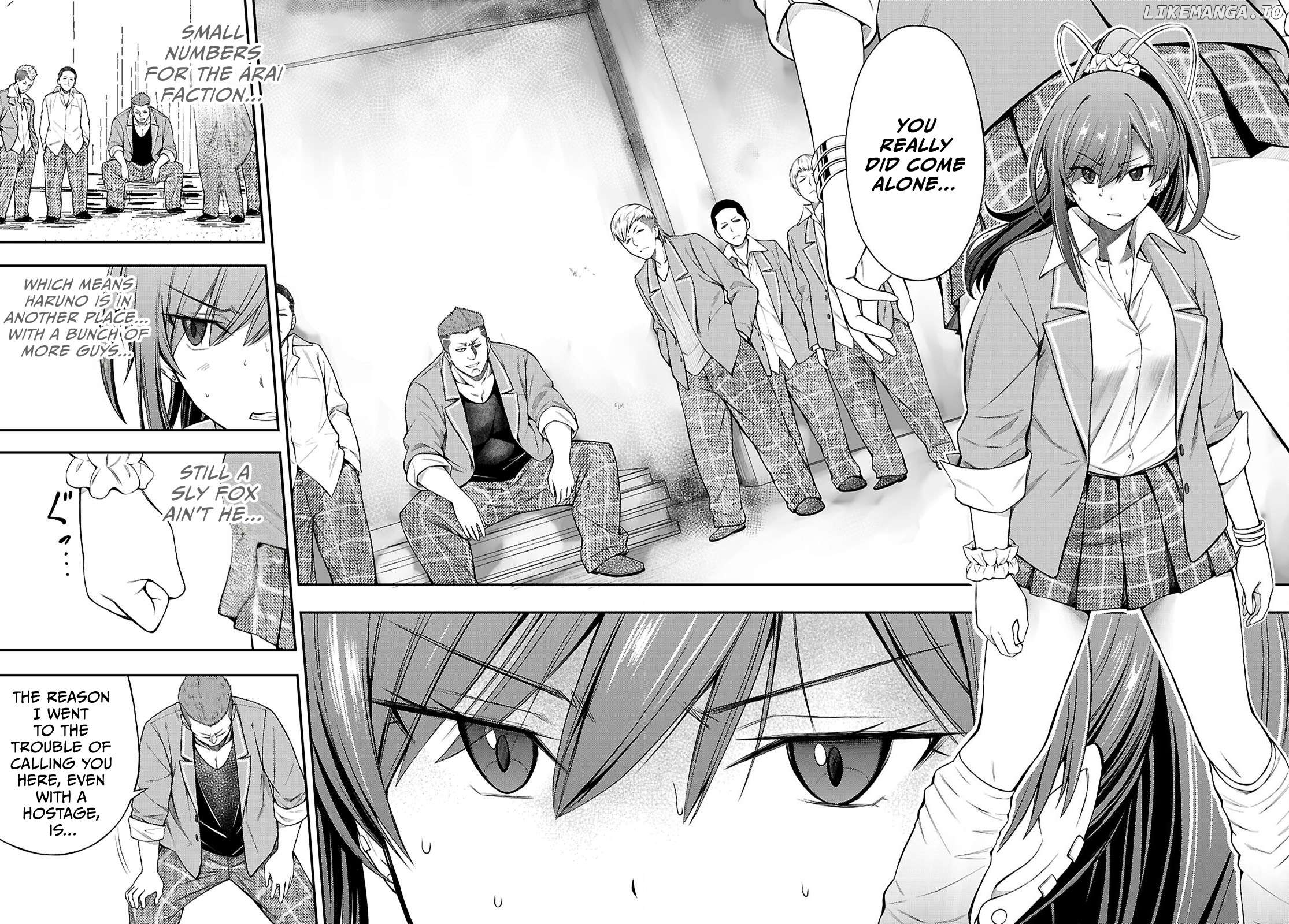 Houkago wa Kenka Saikyou no Gyaru ni Tsurekomareru Seikatsu Kanojo-tachi ni Sukarete, Boku mo Saikyou ni!? Chapter 9 - page 22