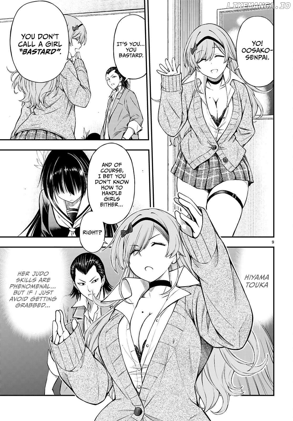 Houkago wa Kenka Saikyou no Gyaru ni Tsurekomareru Seikatsu Kanojo-tachi ni Sukarete, Boku mo Saikyou ni!? Chapter 10 - page 9