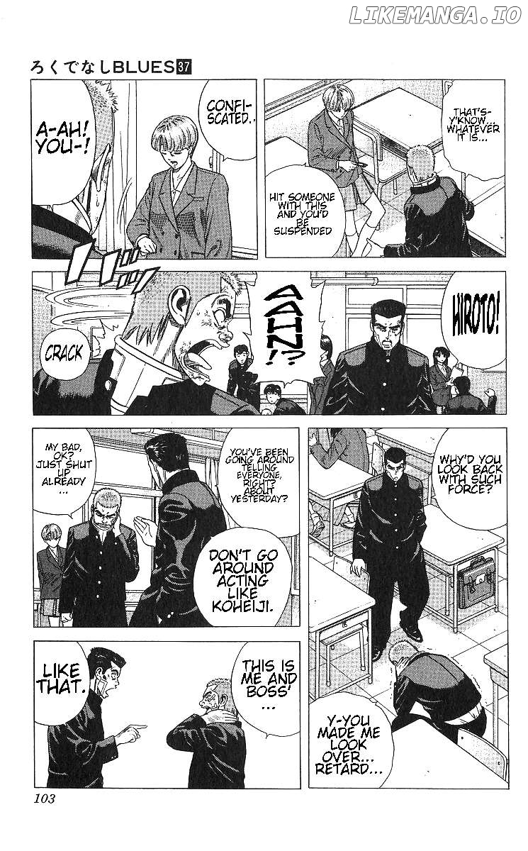 Rokudenashi Blues Chapter 364 - page 3
