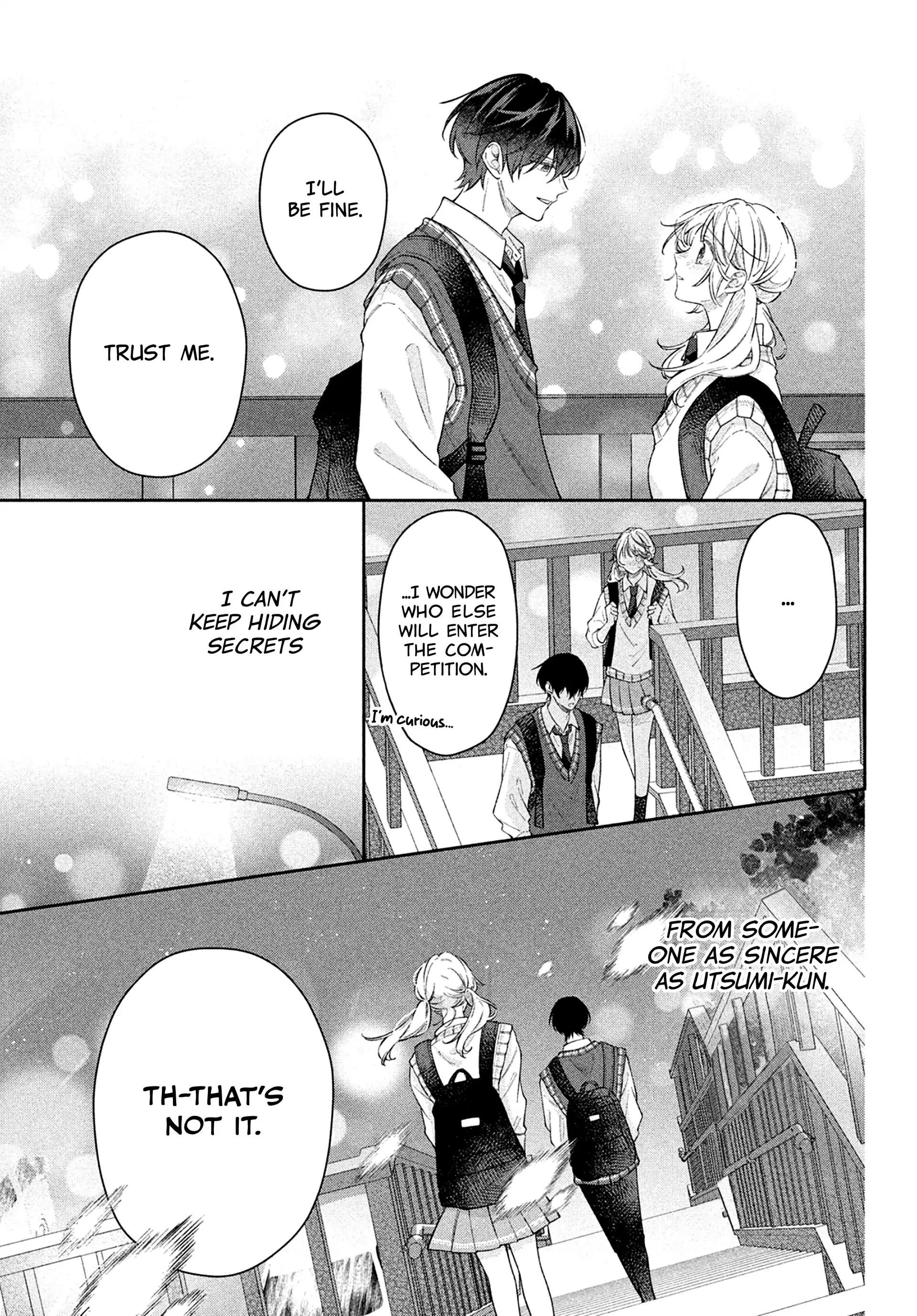 Utsumi-kun no Koi no Uta Chapter 10 - page 24