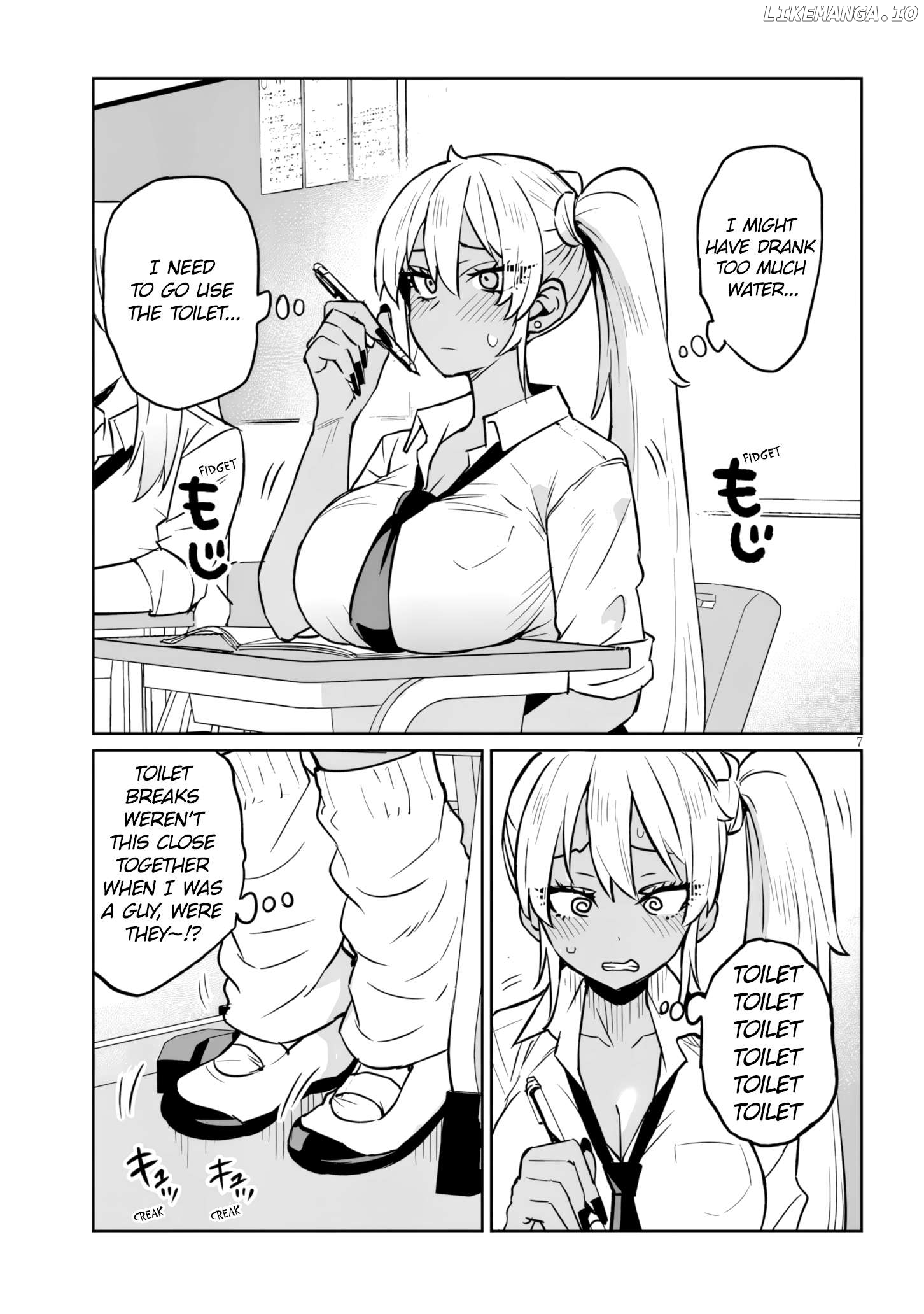 Danshi Kokoseidakedo Gyaru ni TS Shimashita Chapter 14.1 - page 7