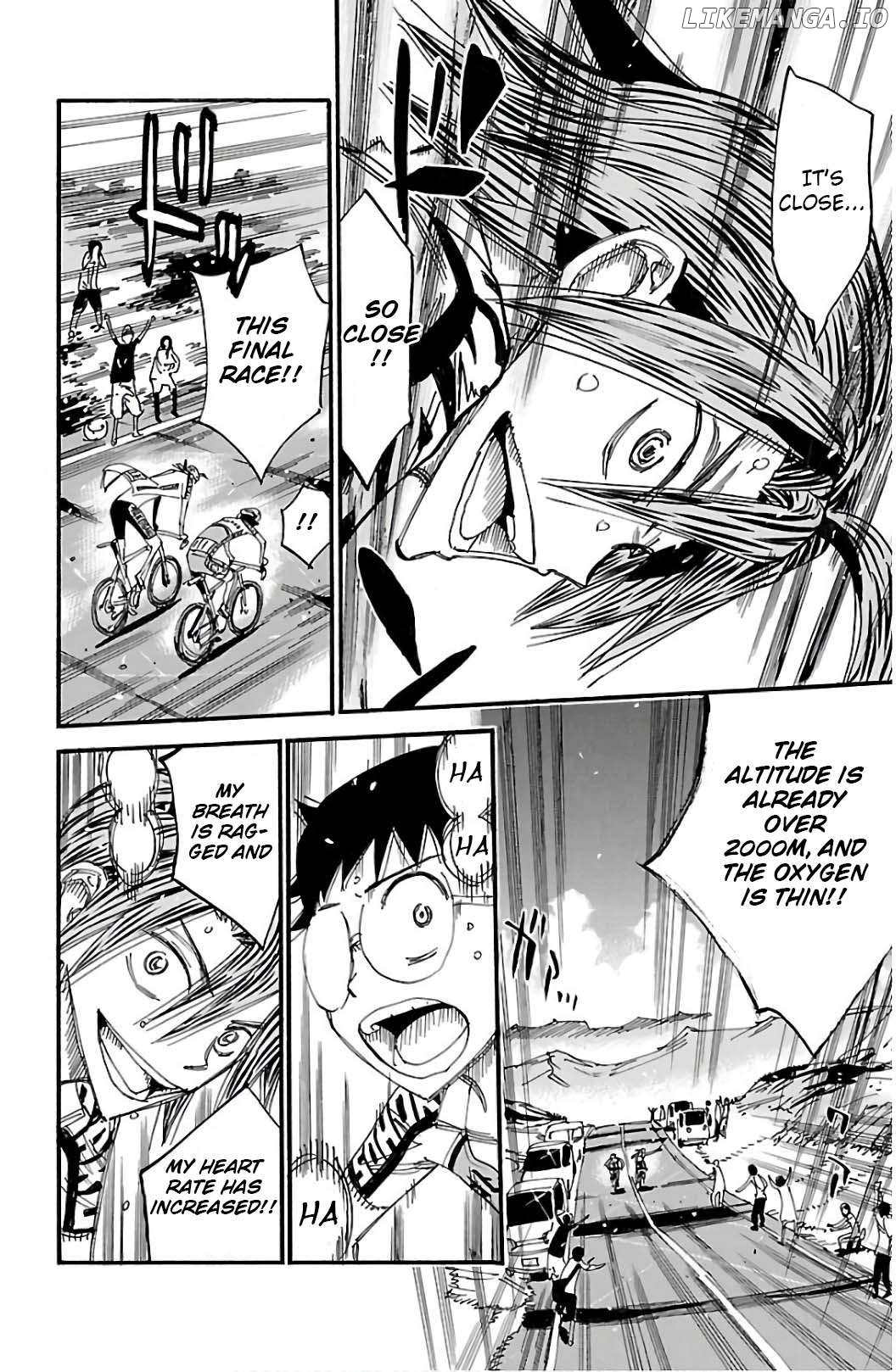 Yowamushi Pedal Chapter 520 - page 4
