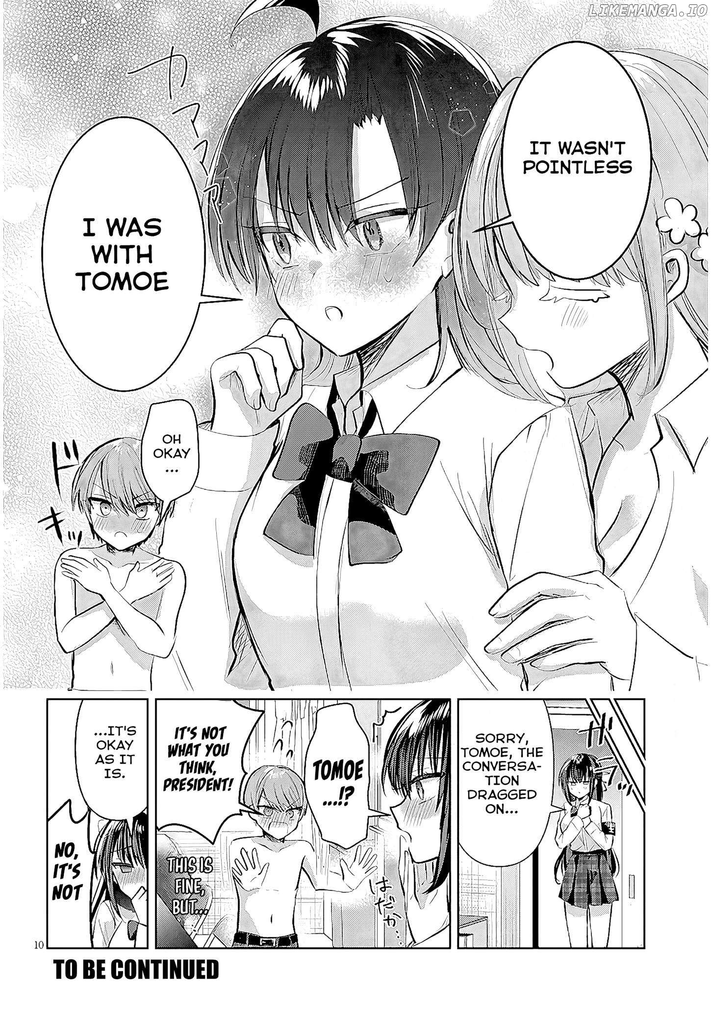 Kotowarenai Kaichou wa Tomoe-kun ni Dake shite Agetai Chapter 12 - page 12