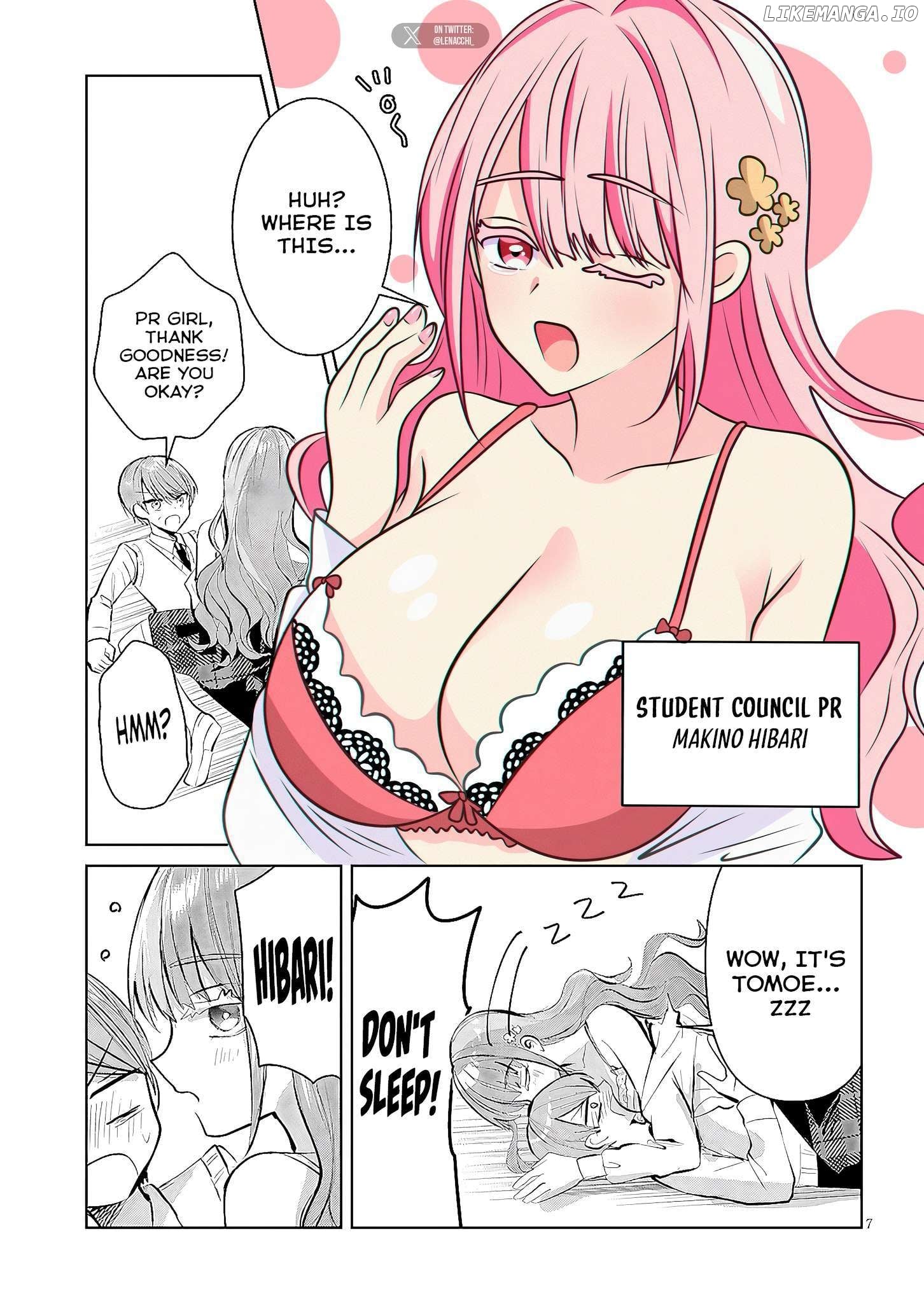 Kotowarenai Kaichou wa Tomoe-kun ni Dake shite Agetai Chapter 12 - page 8