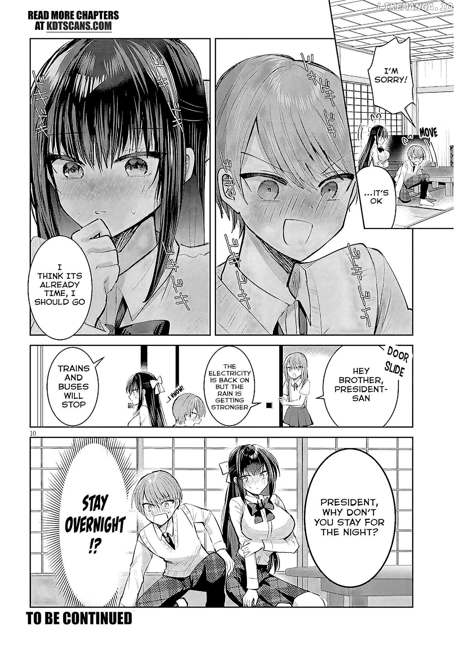 Kotowarenai Kaichou wa Tomoe-kun ni Dake shite Agetai Chapter 14 - page 12