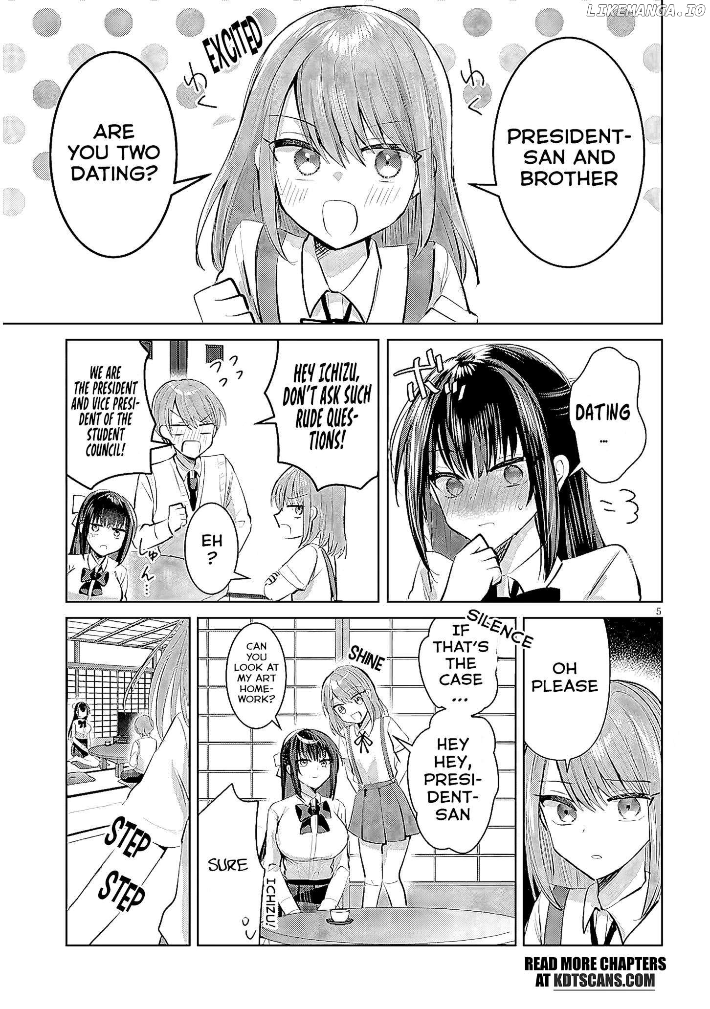 Kotowarenai Kaichou wa Tomoe-kun ni Dake shite Agetai Chapter 14 - page 6