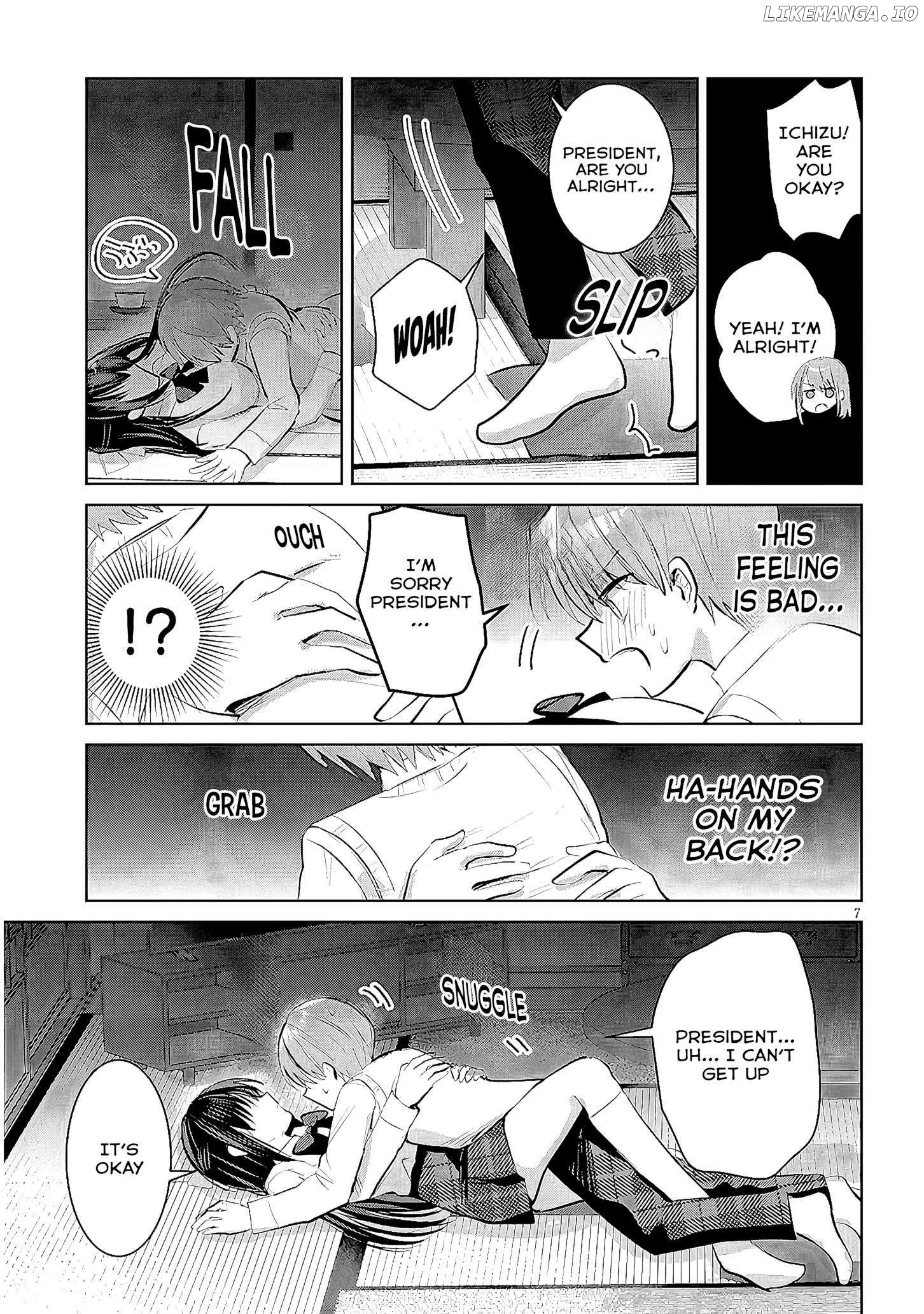 Kotowarenai Kaichou wa Tomoe-kun ni Dake shite Agetai Chapter 14 - page 8