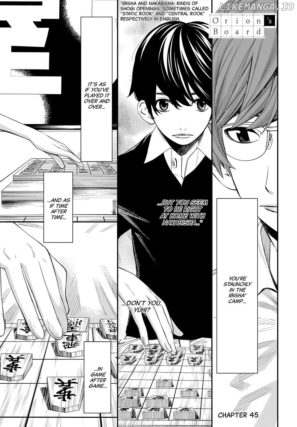 Banjou no Orion Chapter 45 - page 1
