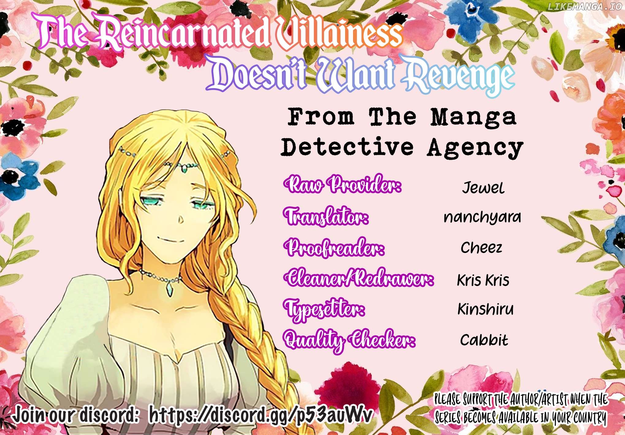 The Reincarnated Villainess Doesn’t Want Revenge Chapter 22 - page 24