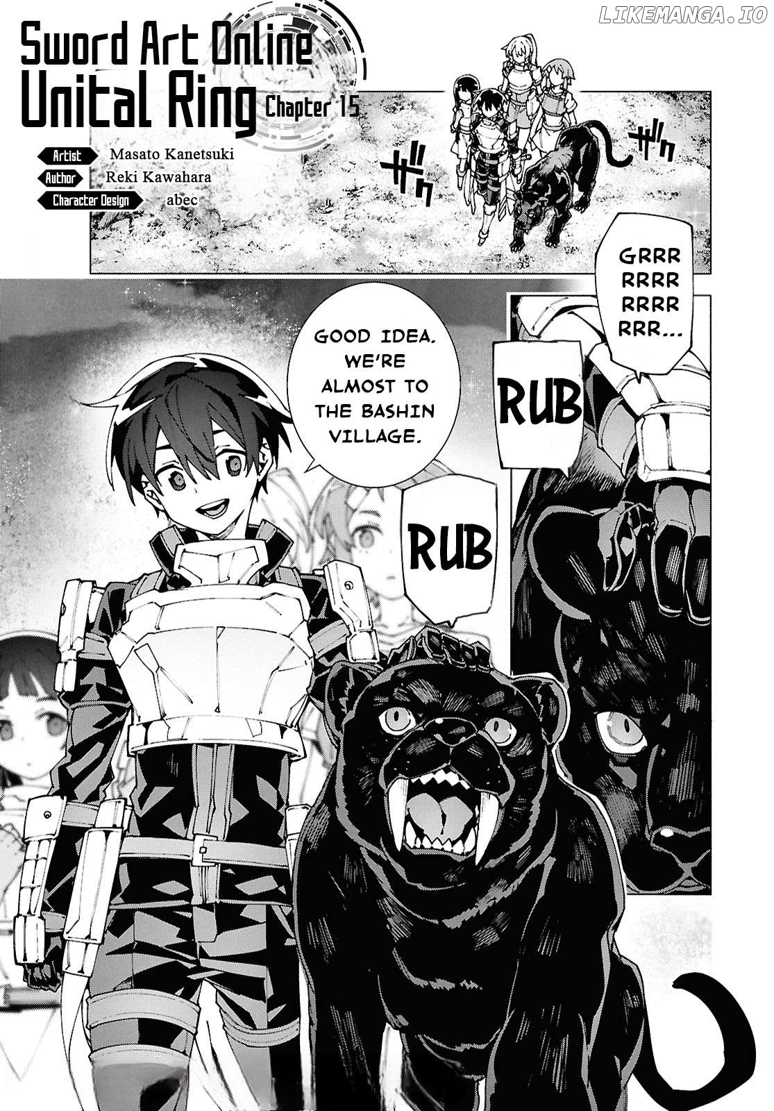 Sword Art Online Unital Ring Chapter 15 - page 1