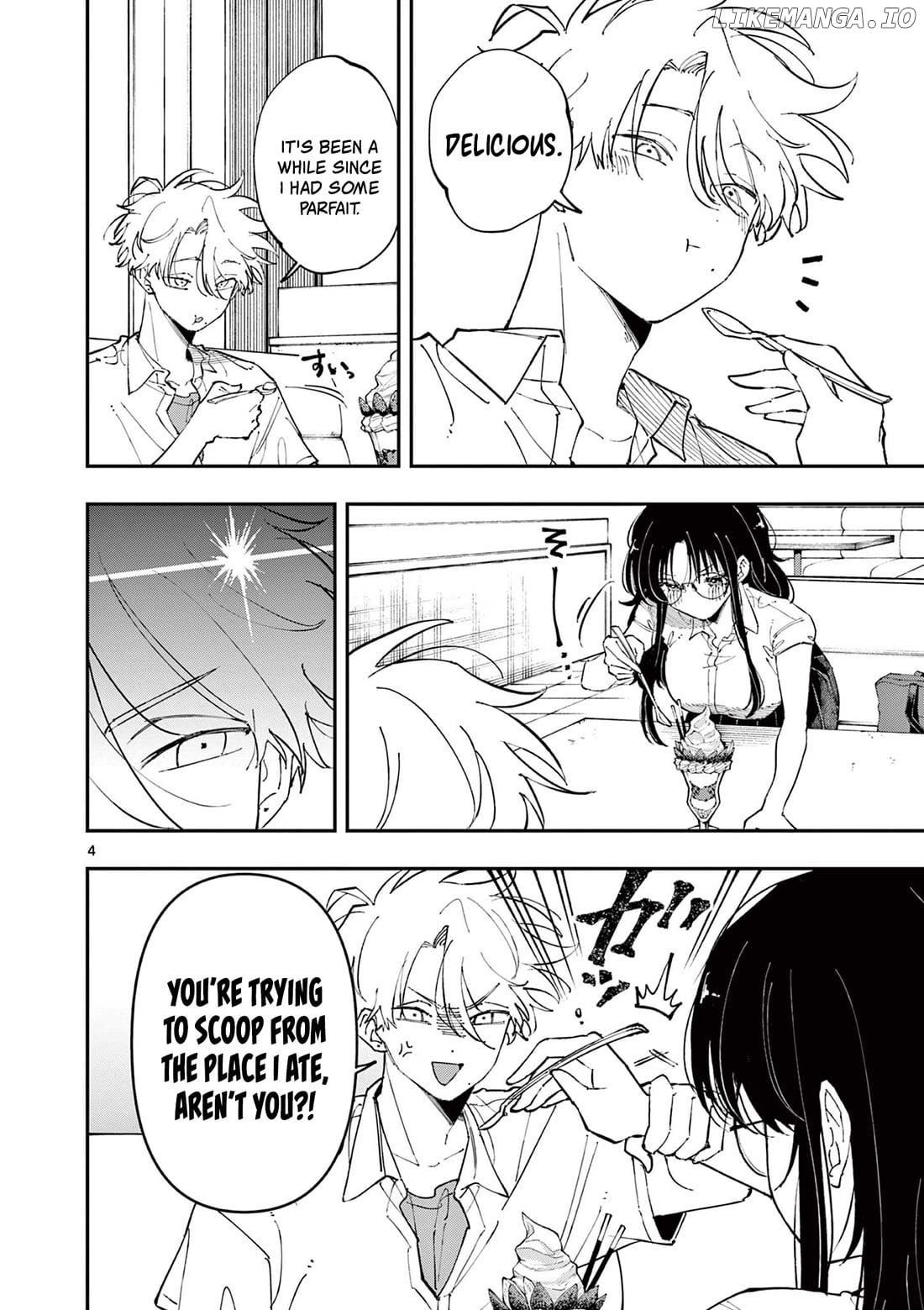 The Person Sitting Next to Me Looking at Me with Perverted Eyes Chapter 40 - page 4