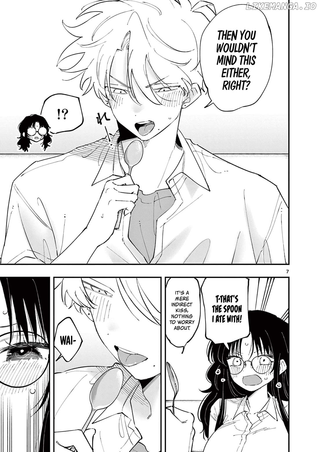 The Person Sitting Next to Me Looking at Me with Perverted Eyes Chapter 40 - page 7