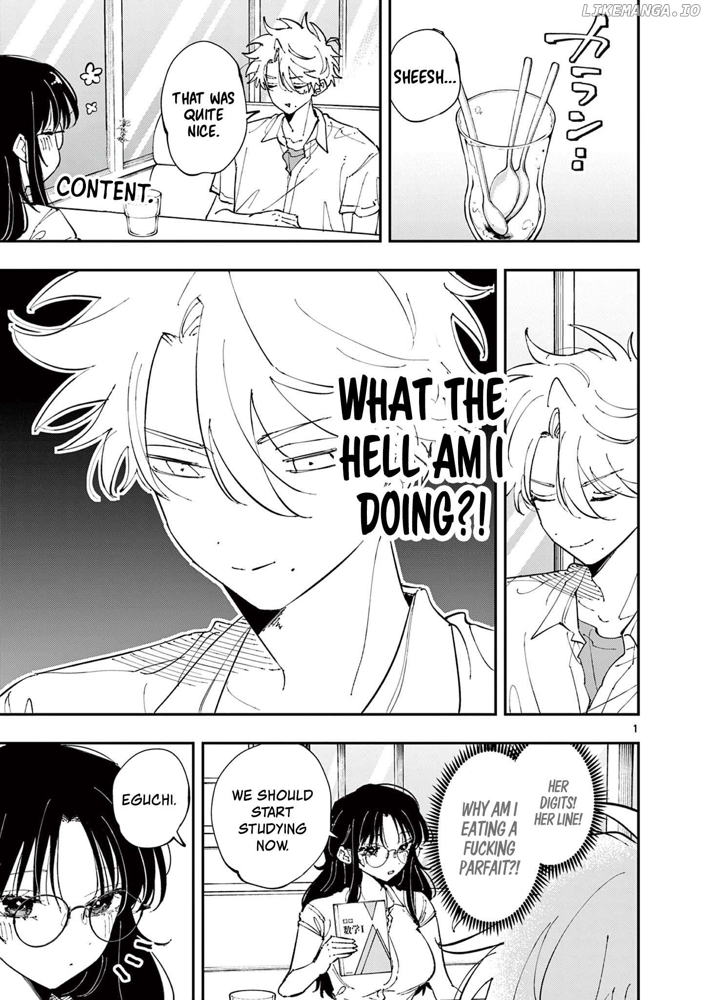 The Person Sitting Next to Me Looking at Me with Perverted Eyes Chapter 41 - page 1