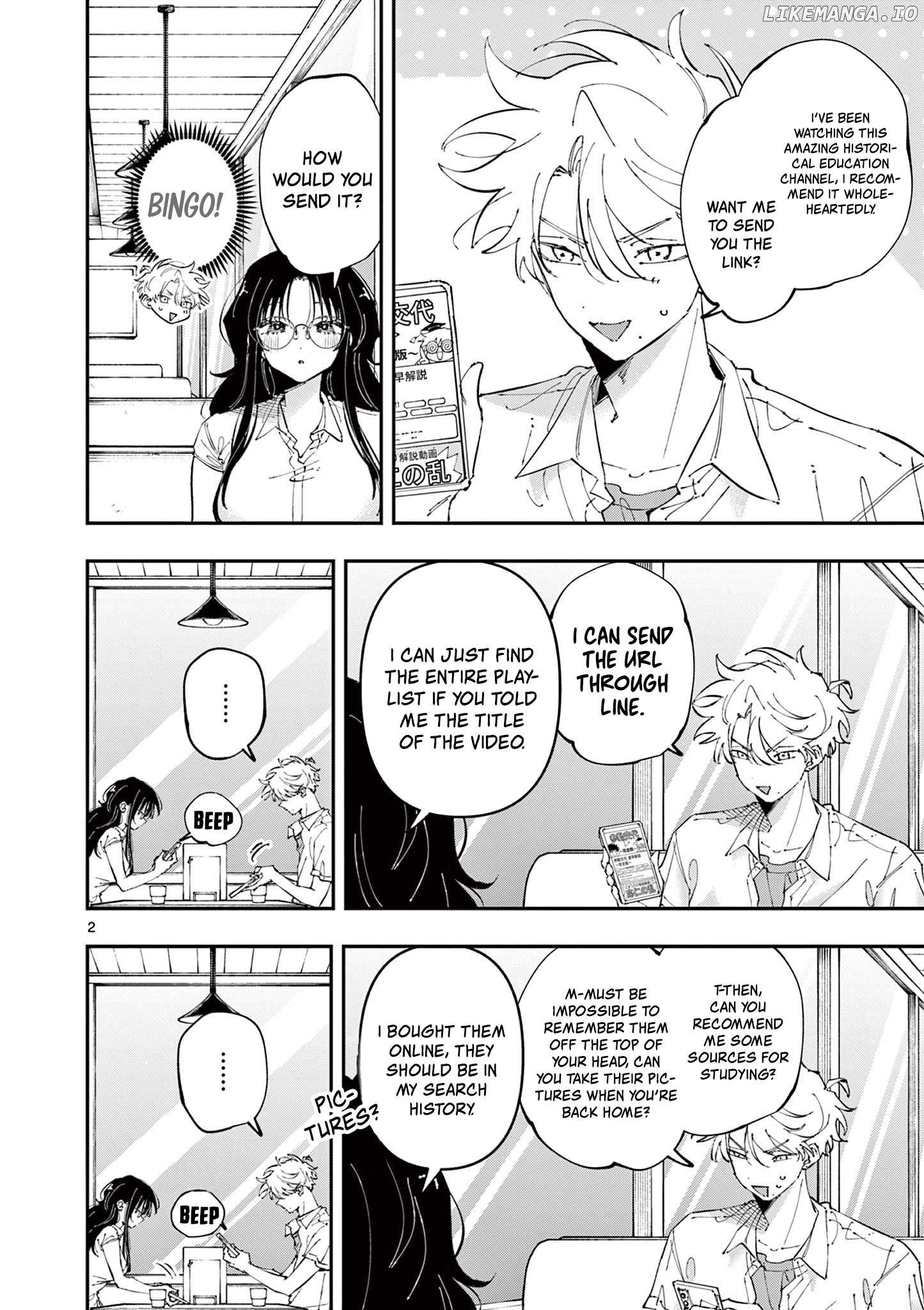 The Person Sitting Next to Me Looking at Me with Perverted Eyes Chapter 41 - page 2
