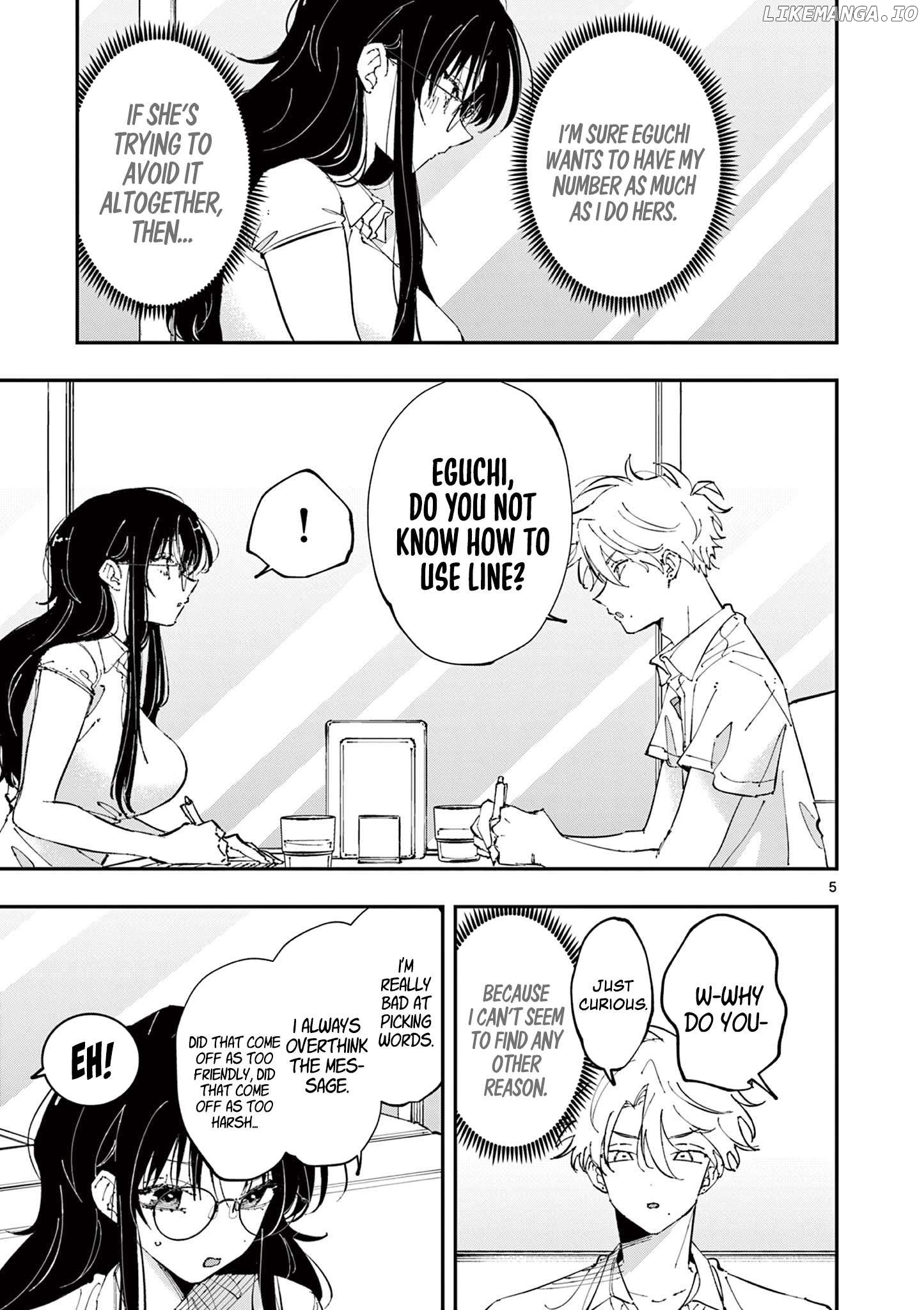 The Person Sitting Next to Me Looking at Me with Perverted Eyes Chapter 41 - page 5